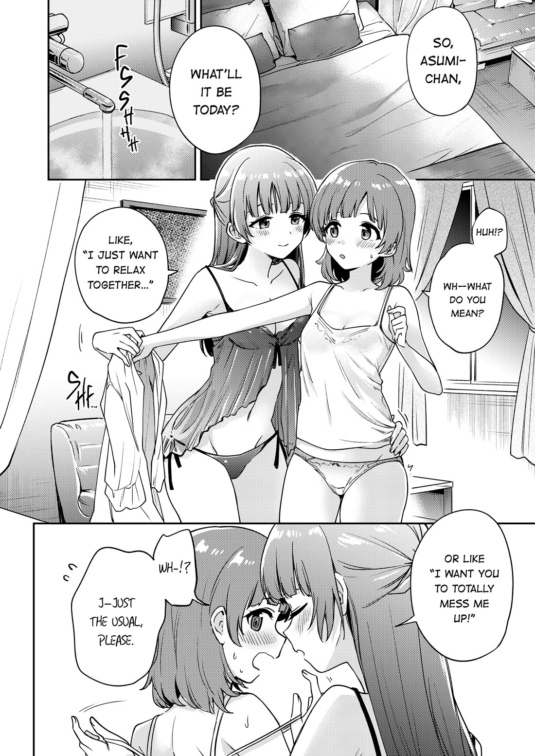 Asumi-chan Is Interested in Lesbian Brothels! Chapter 17.6 - Page 1