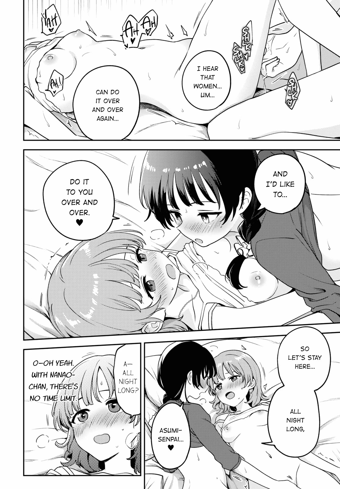 Asumi-chan Is Interested in Lesbian Brothels! Chapter 19 - Page 17