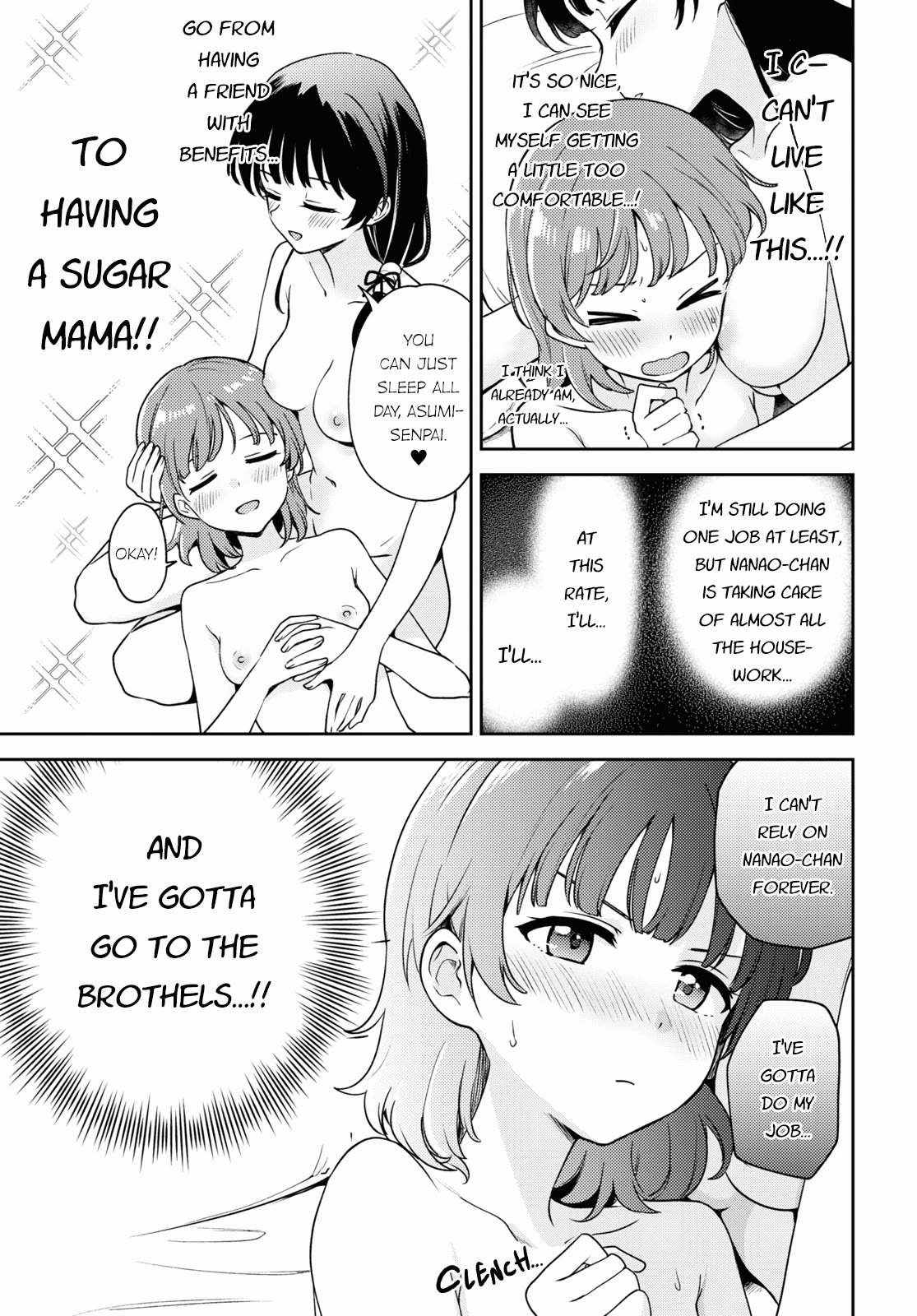 Asumi-chan Is Interested in Lesbian Brothels! Chapter 21 - Page 22