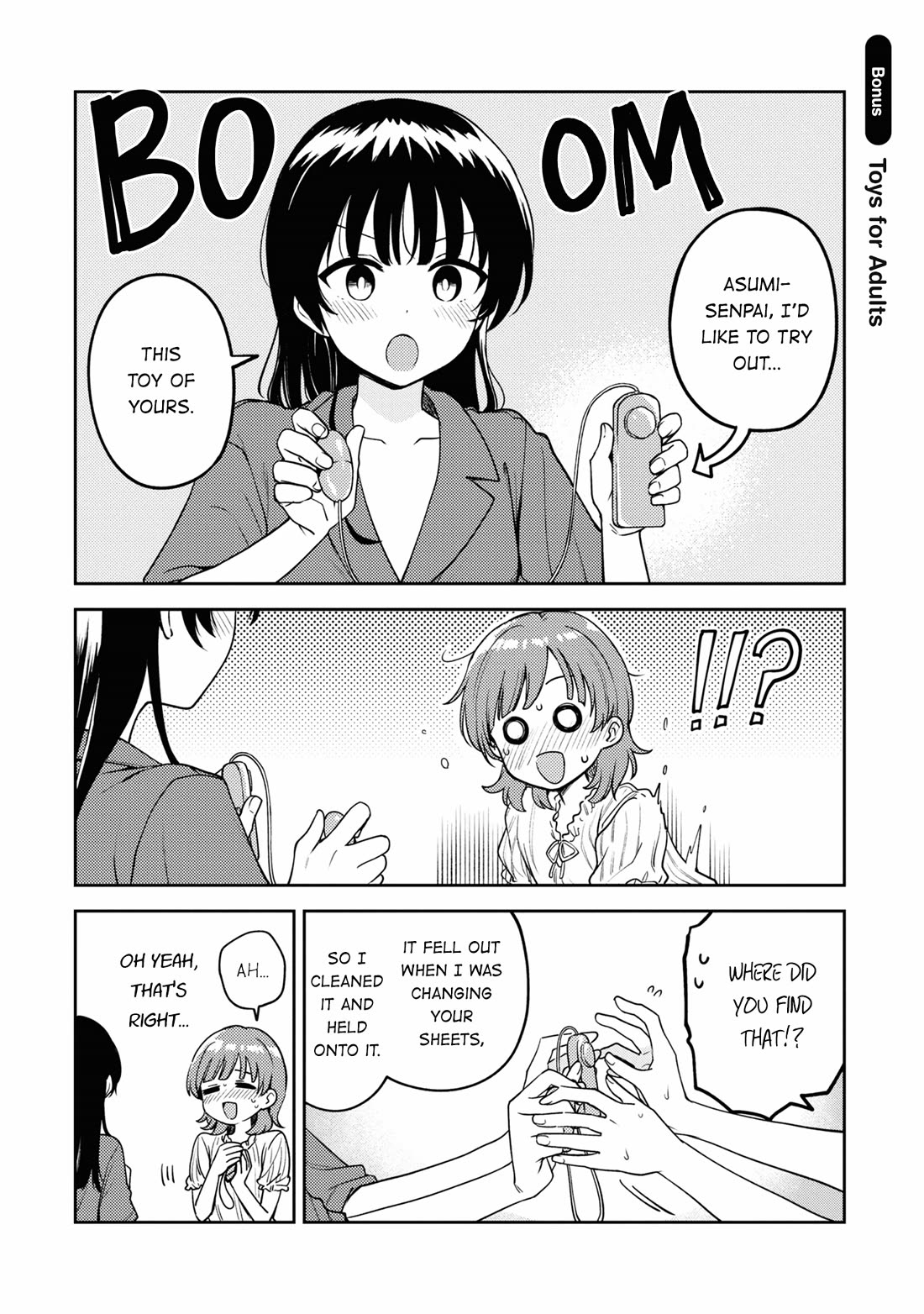 Asumi-chan Is Interested in Lesbian Brothels! Chapter 22.5 - Page 0