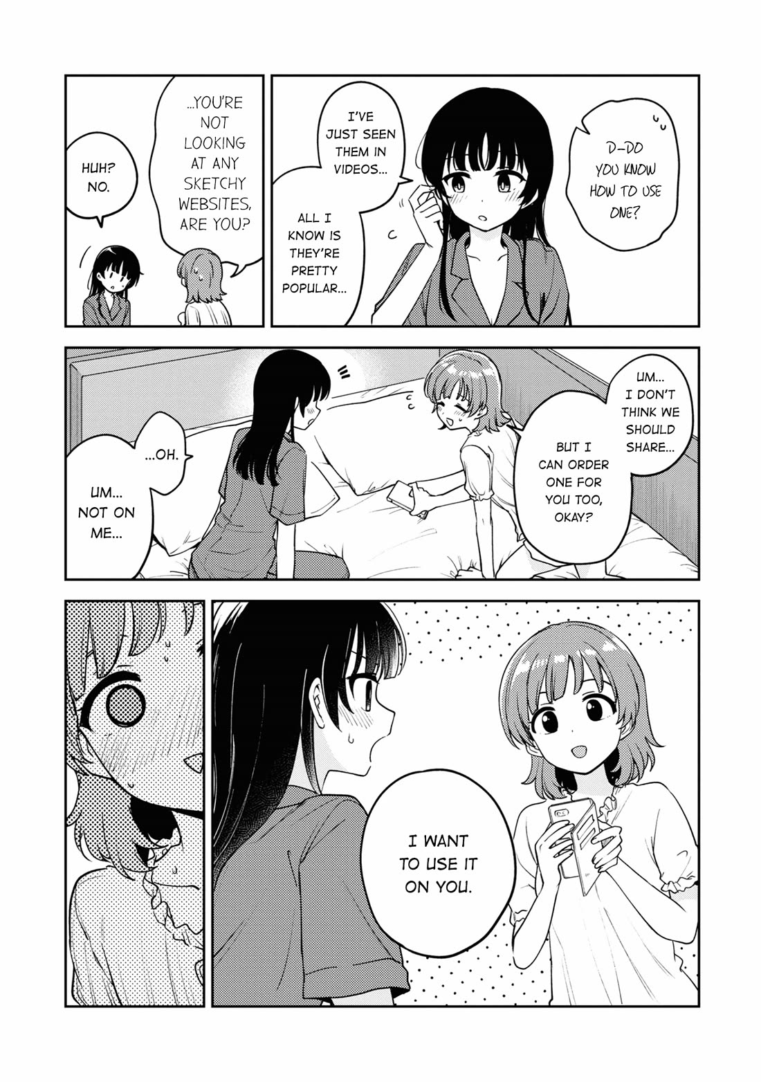 Asumi-chan Is Interested in Lesbian Brothels! Chapter 22.5 - Page 1