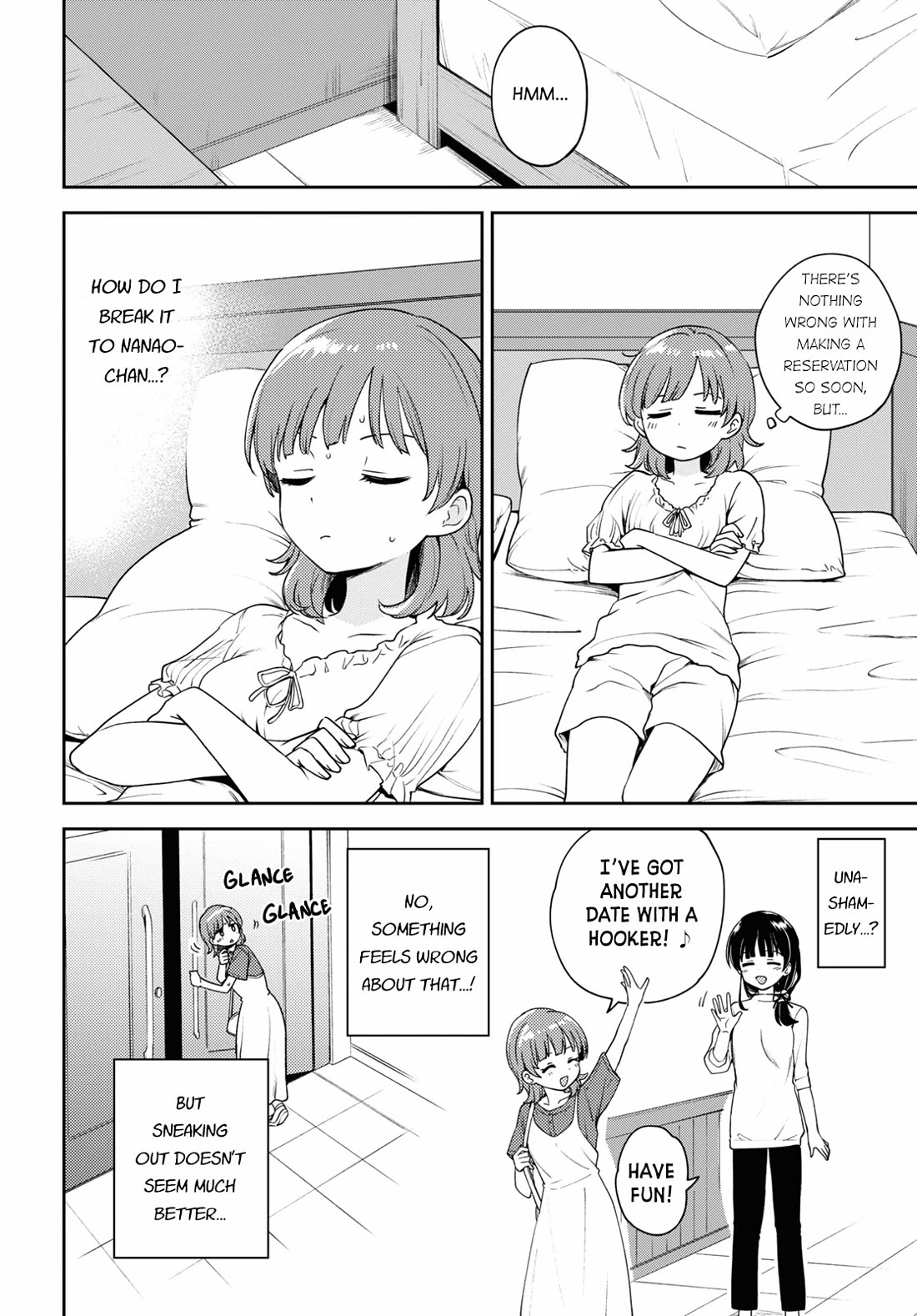Asumi-chan Is Interested in Lesbian Brothels! Chapter 22 - Page 1