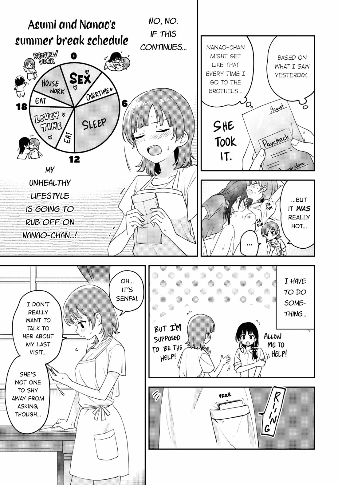 Asumi-chan Is Interested in Lesbian Brothels! Chapter 22 - Page 32