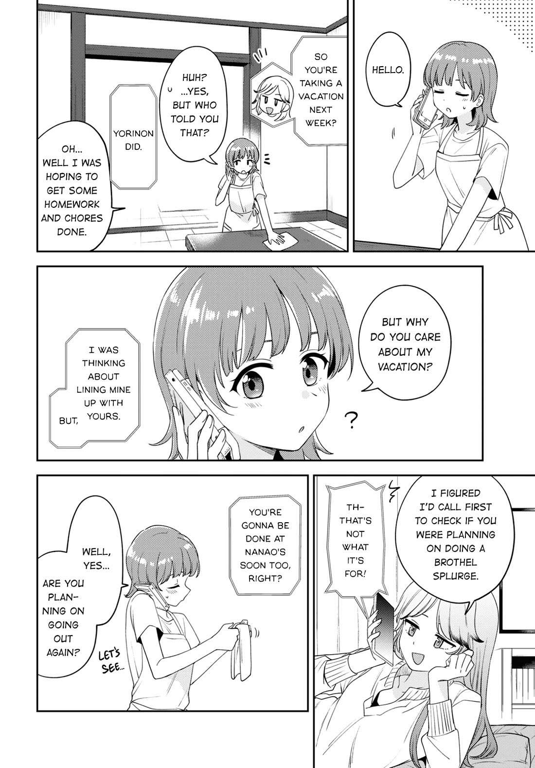 Asumi-chan Is Interested in Lesbian Brothels! Chapter 22 - Page 33