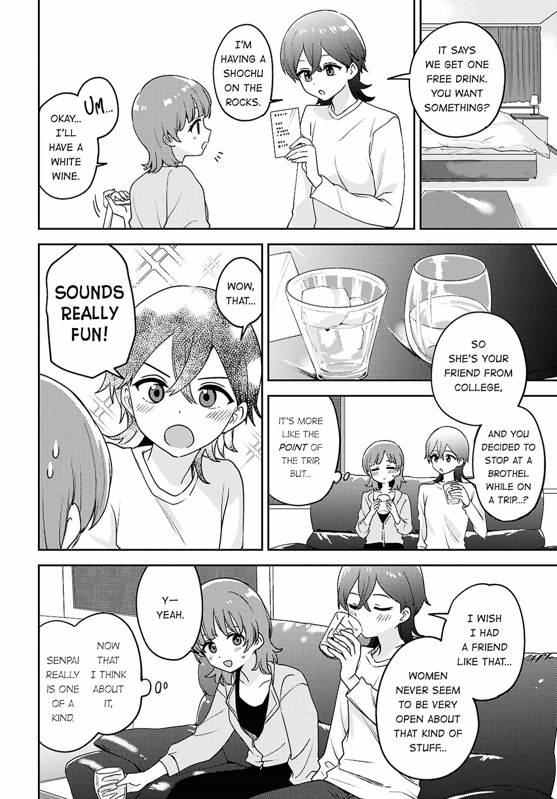 Asumi-chan Is Interested in Lesbian Brothels! Chapter 23 - Page 17