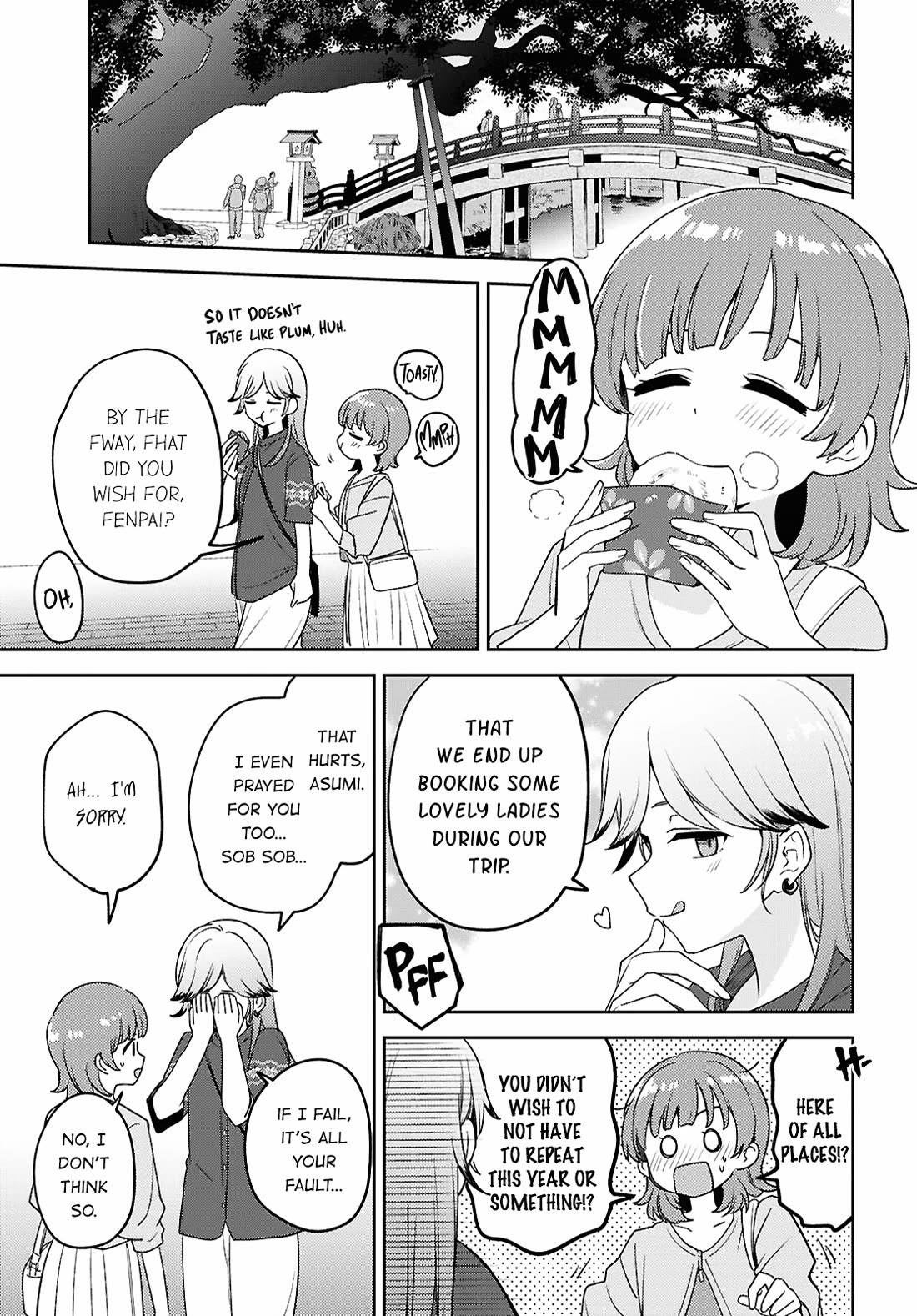 Asumi-chan Is Interested in Lesbian Brothels! Chapter 23 - Page 8