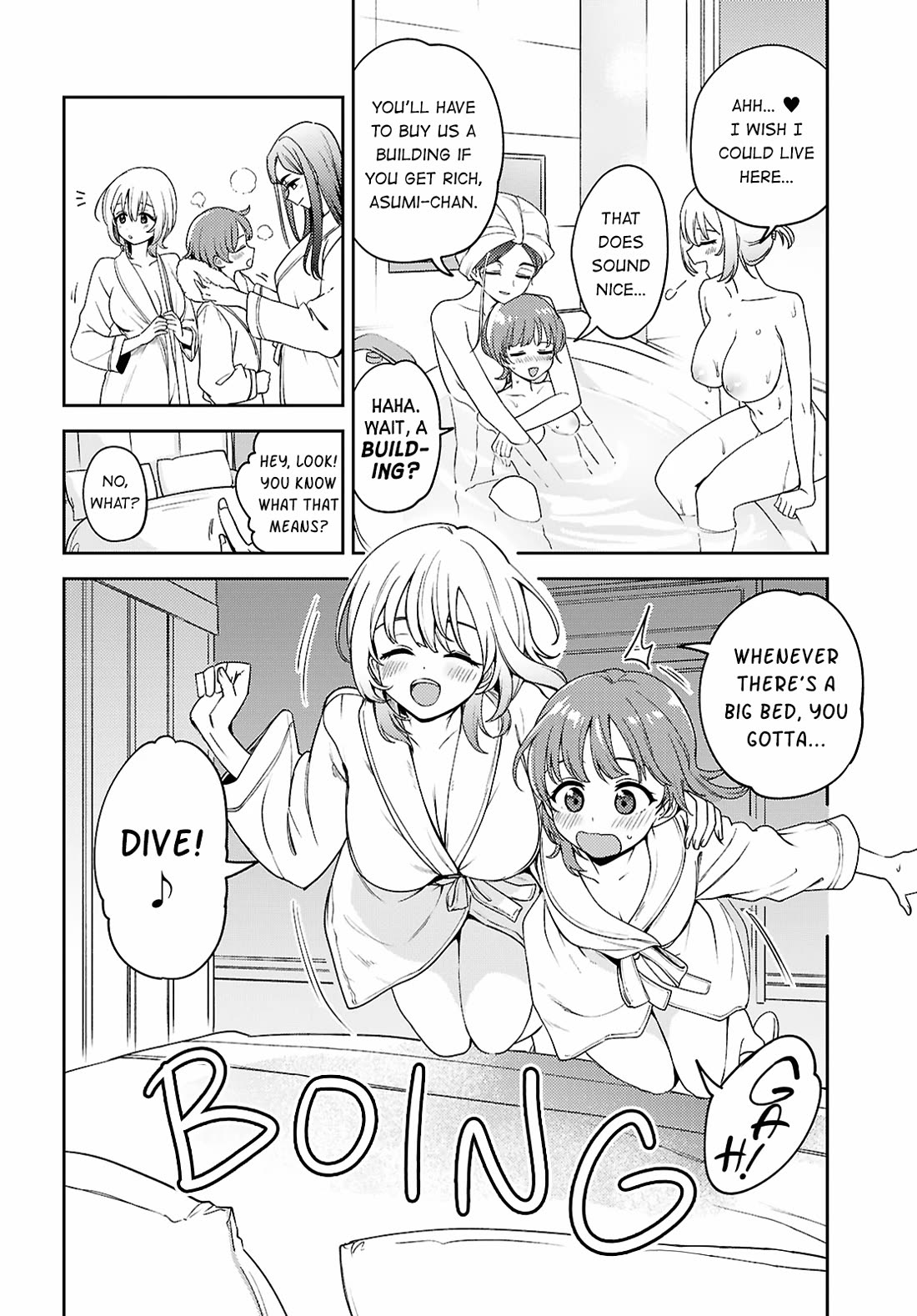 Asumi-chan Is Interested in Lesbian Brothels! Chapter 25 - Page 15