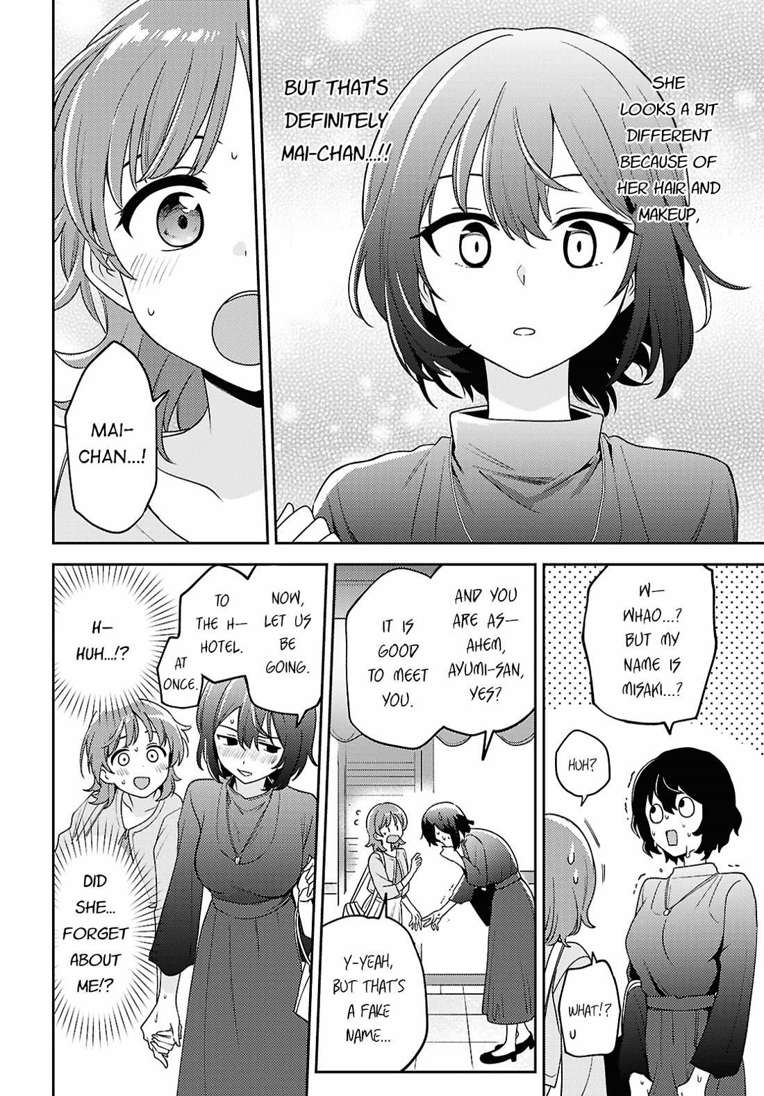 Asumi-chan Is Interested in Lesbian Brothels! Chapter 27 - Page 12
