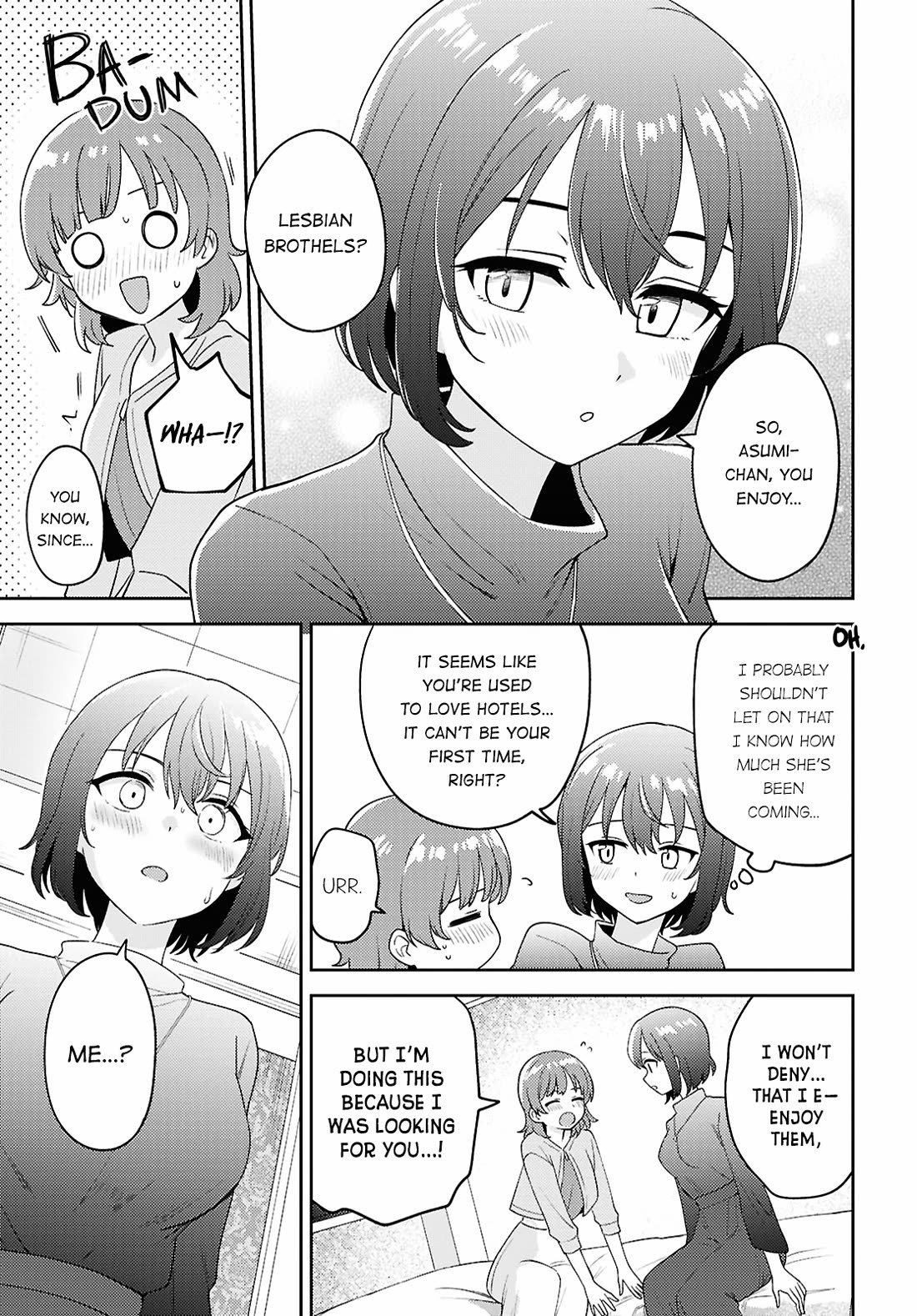Asumi-chan Is Interested in Lesbian Brothels! Chapter 27 - Page 17