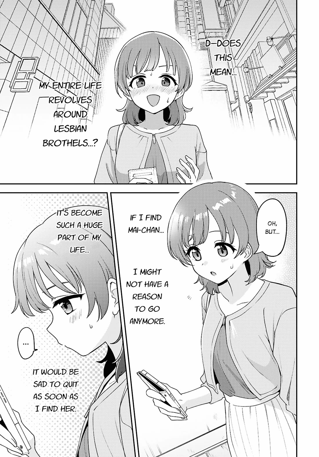 Asumi-chan Is Interested in Lesbian Brothels! Chapter 27 - Page 8