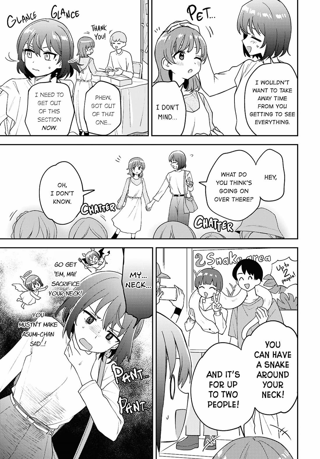Asumi-chan Is Interested in Lesbian Brothels! Chapter 29 - Page 10