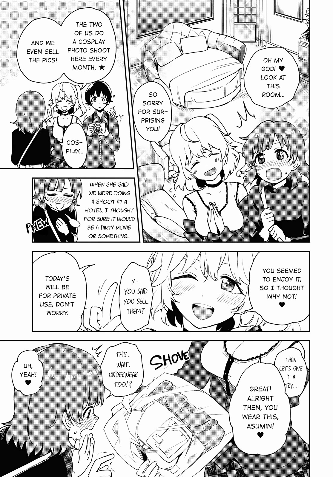 Asumi-chan Is Interested in Lesbian Brothels! Chapter 3 - Page 14