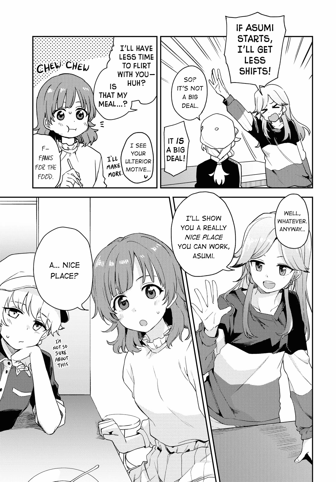 Asumi-chan Is Interested in Lesbian Brothels! Chapter 3 - Page 4