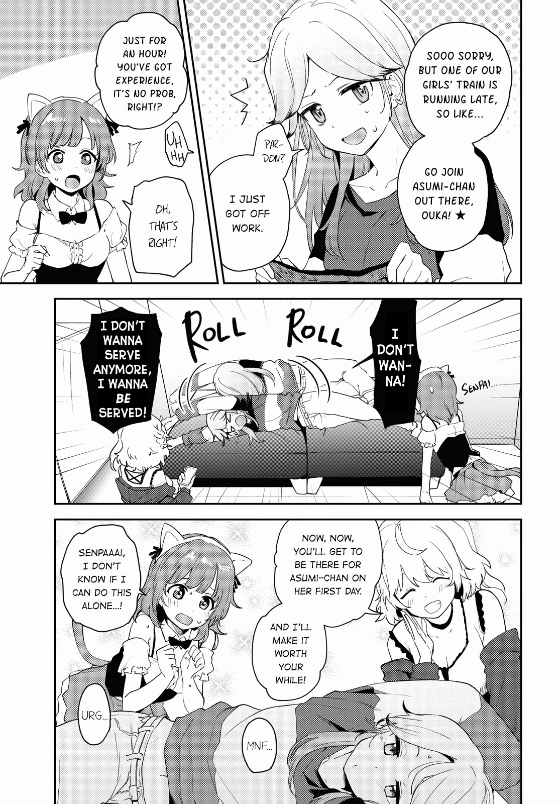 Asumi-chan Is Interested in Lesbian Brothels! Chapter 3 - Page 8