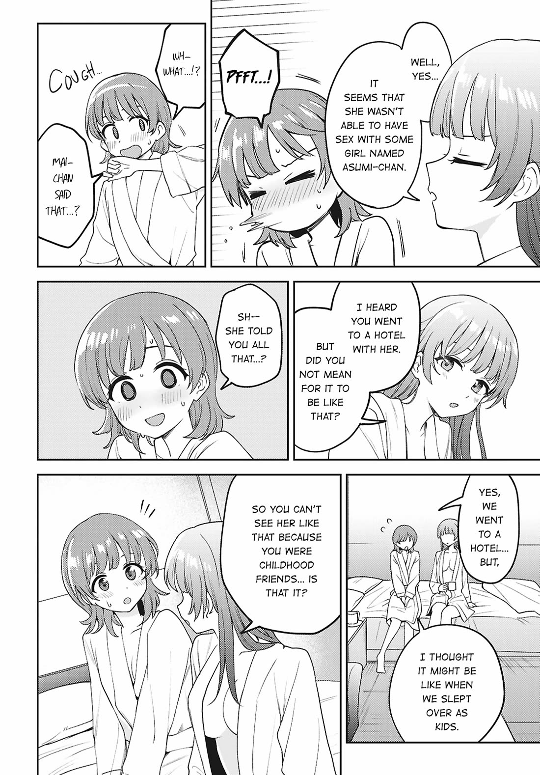 Asumi-chan Is Interested in Lesbian Brothels! Chapter 30 - Page 22