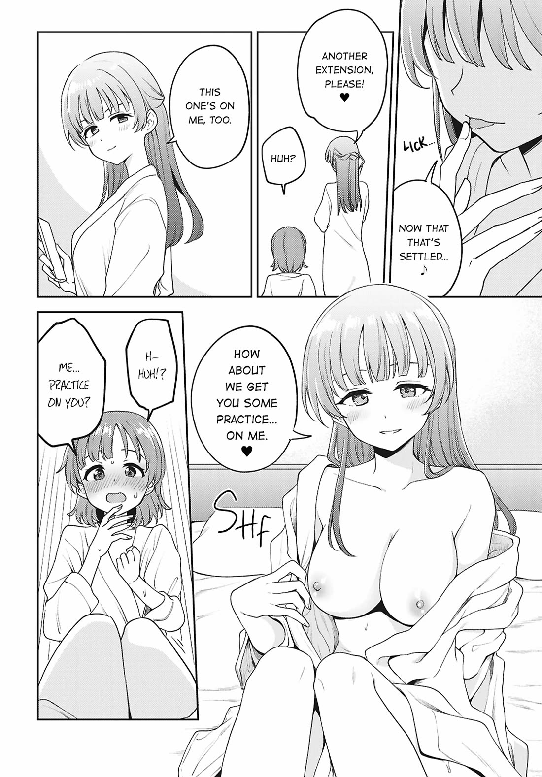 Asumi-chan Is Interested in Lesbian Brothels! Chapter 30 - Page 28