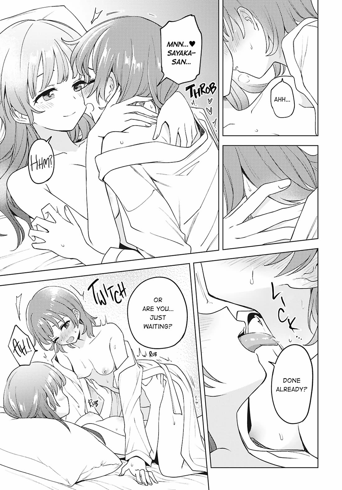 Asumi-chan Is Interested in Lesbian Brothels! Chapter 30 - Page 31