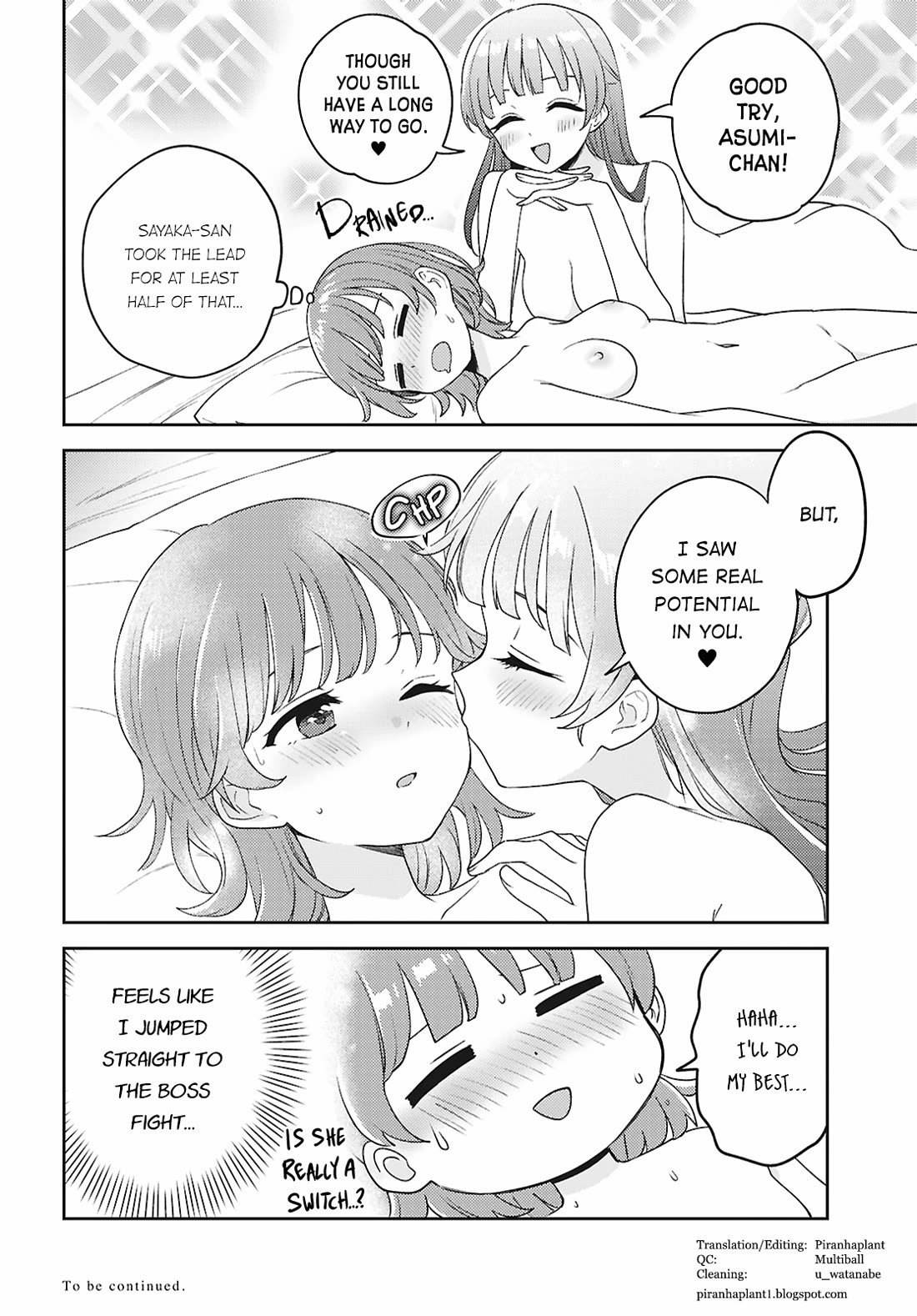 Asumi-chan Is Interested in Lesbian Brothels! Chapter 30 - Page 38