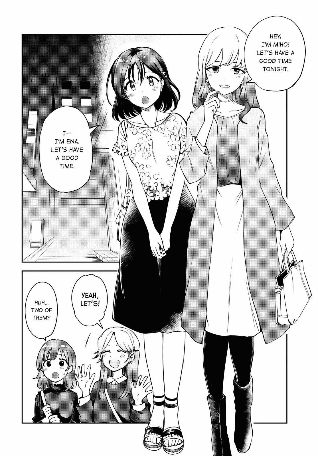 Asumi-chan Is Interested in Lesbian Brothels! Chapter 4 - Page 1