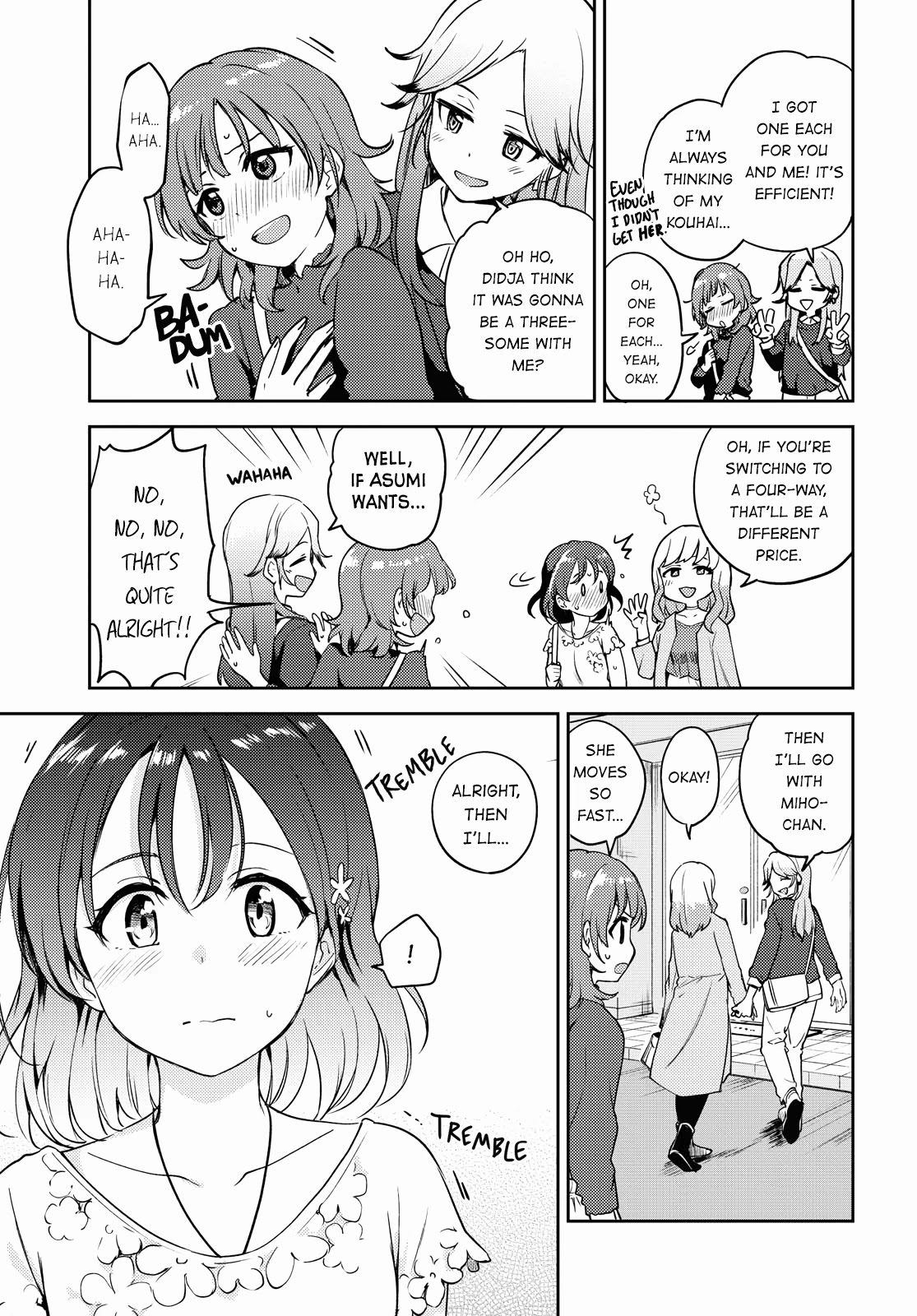 Asumi-chan Is Interested in Lesbian Brothels! Chapter 4 - Page 2