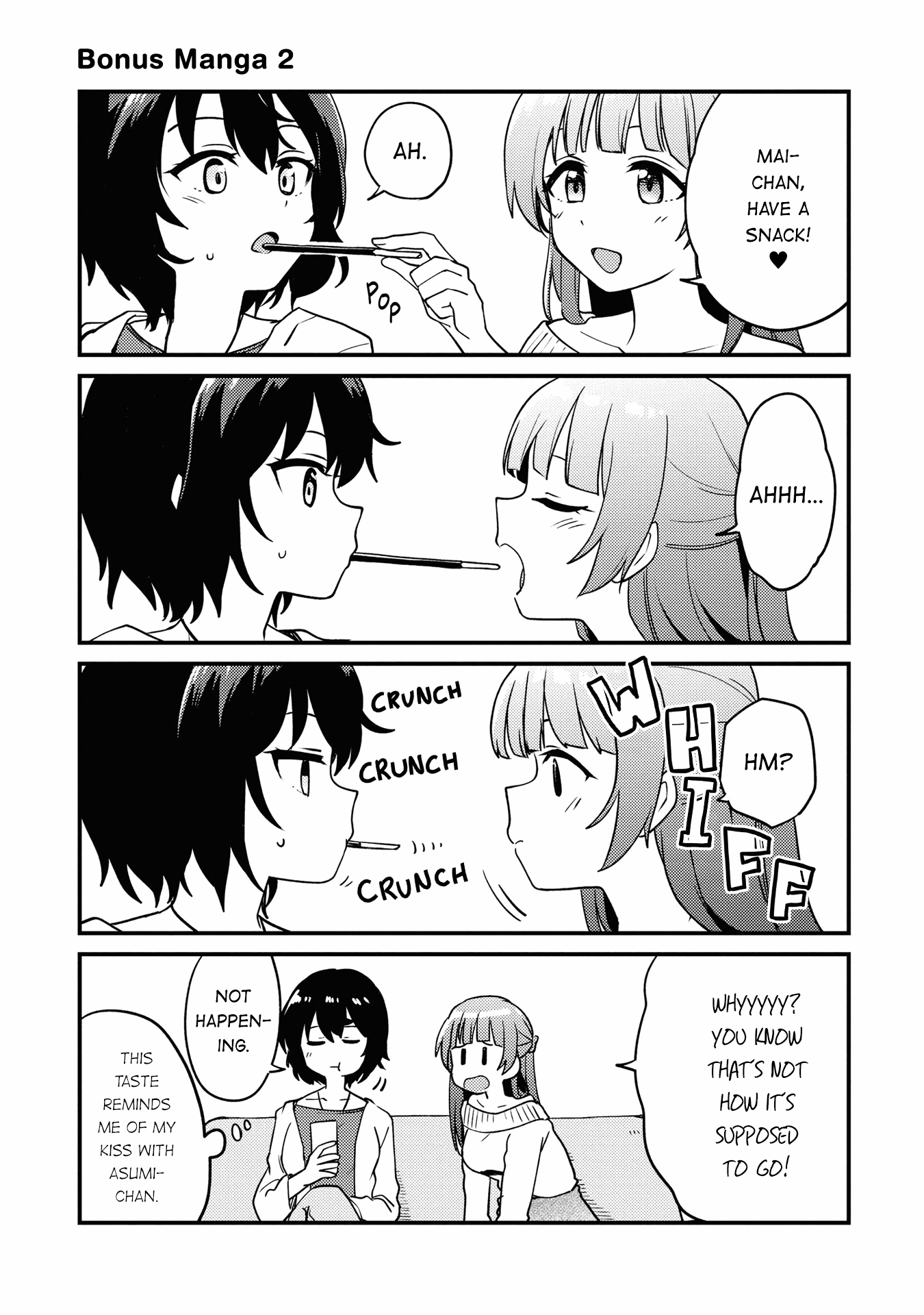 Asumi-chan Is Interested in Lesbian Brothels! Chapter 5.1 - Page 1