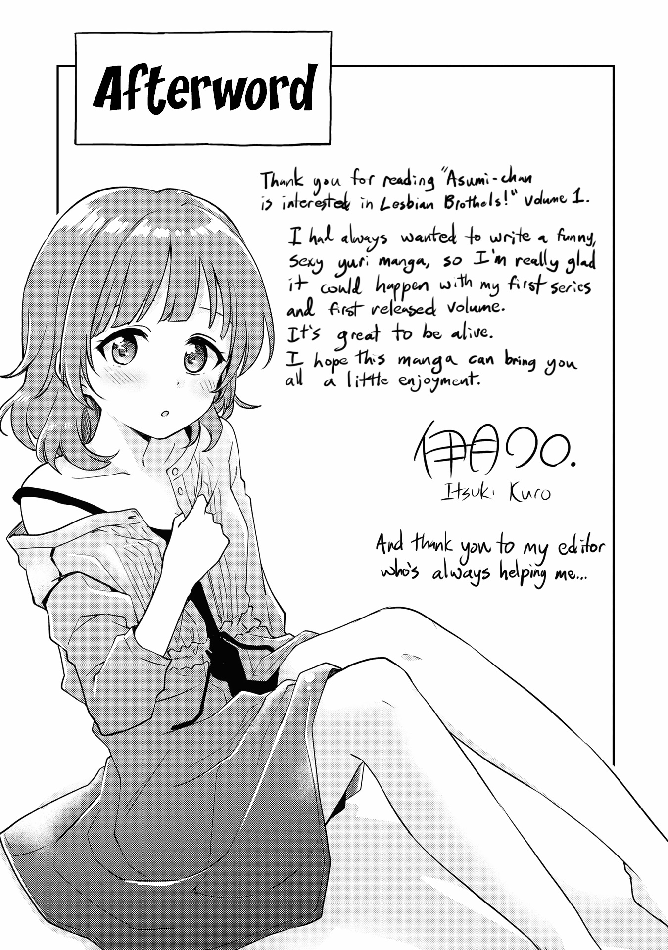 Asumi-chan Is Interested in Lesbian Brothels! Chapter 5.1 - Page 5