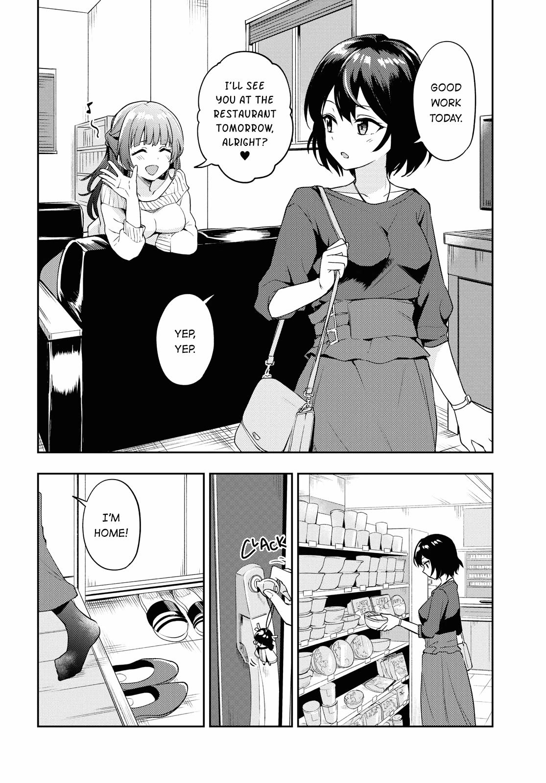 Asumi-chan Is Interested in Lesbian Brothels! Chapter 5 - Page 1