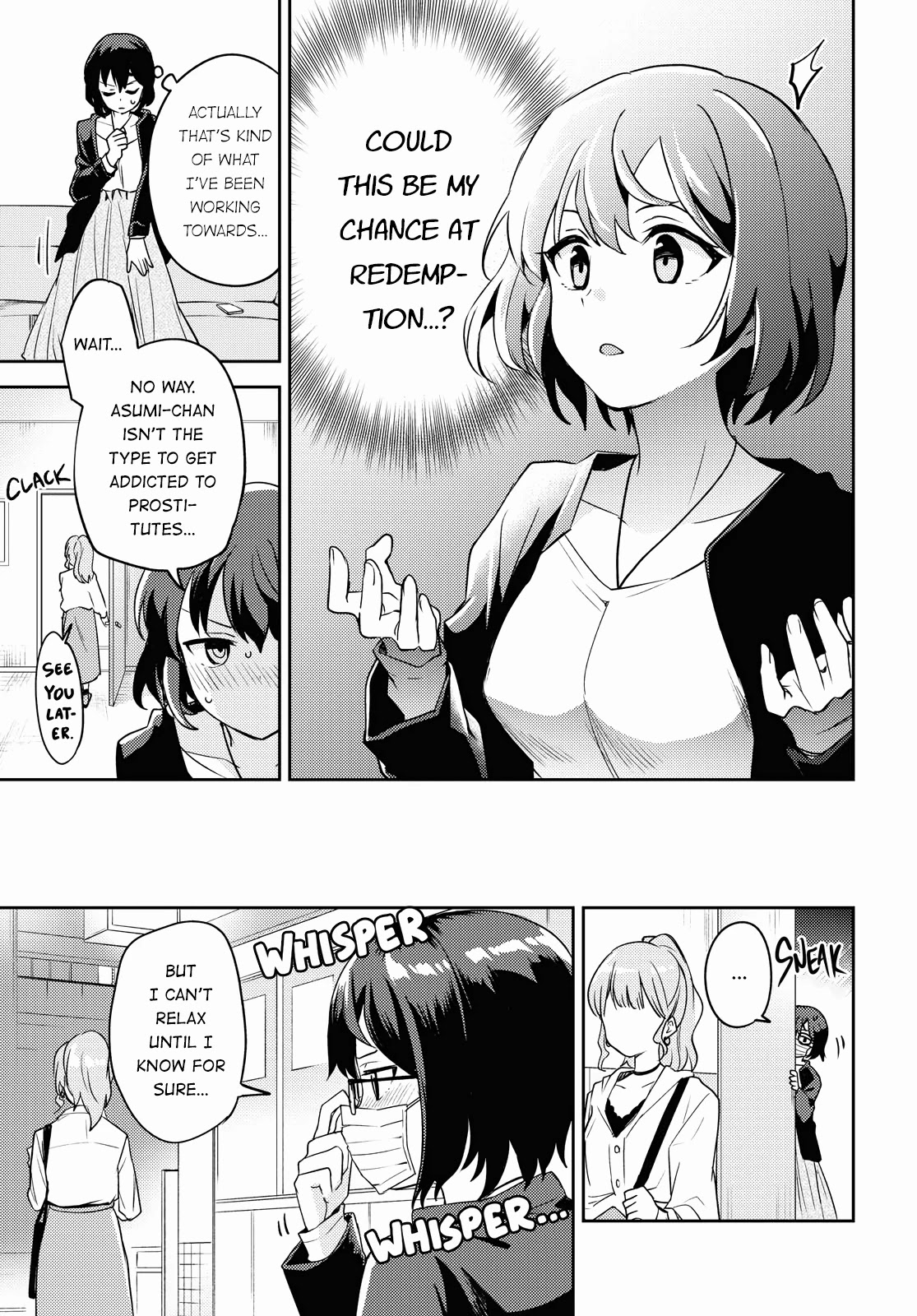Asumi-chan Is Interested in Lesbian Brothels! Chapter 5 - Page 18
