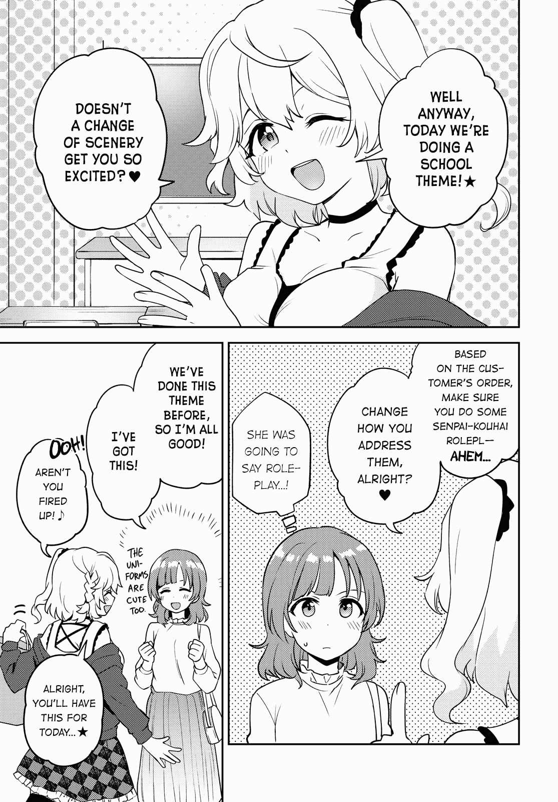 Asumi-chan Is Interested in Lesbian Brothels! Chapter 6 - Page 12