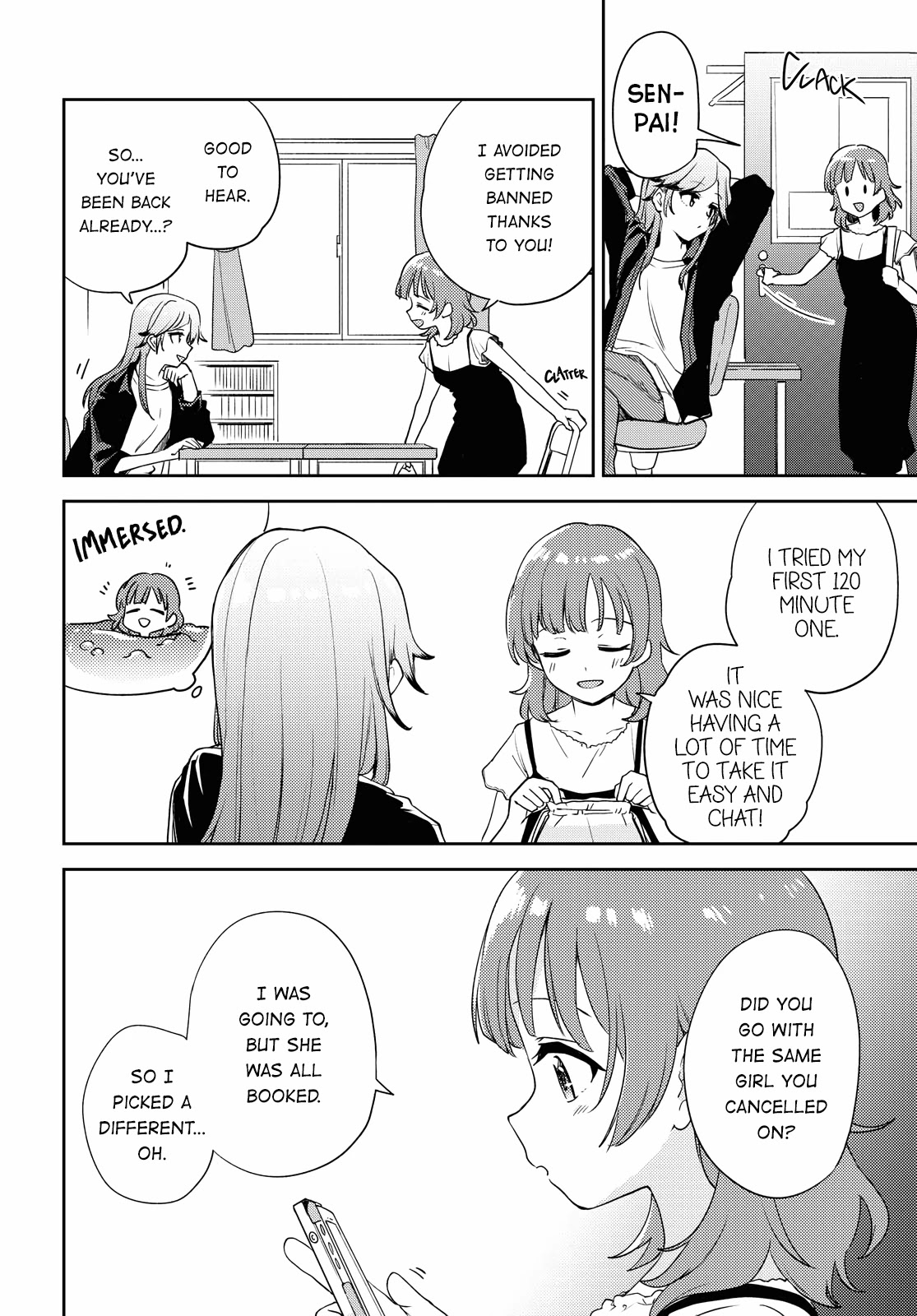 Asumi-chan Is Interested in Lesbian Brothels! Chapter 7 - Page 31