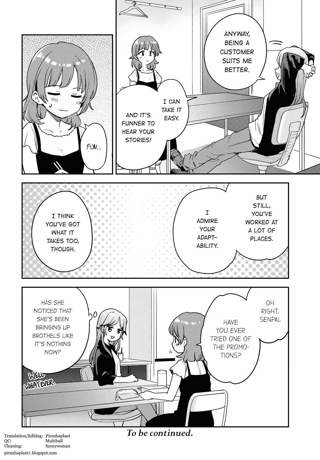 Asumi-chan Is Interested in Lesbian Brothels! Chapter 7 - Page 35