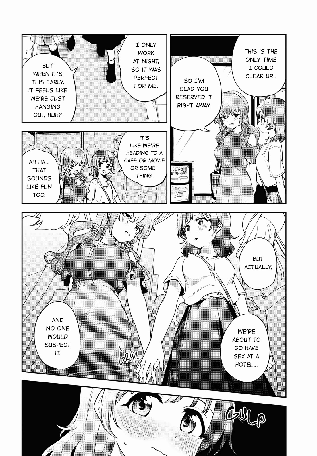 Asumi-chan Is Interested in Lesbian Brothels! Chapter 7 - Page 9