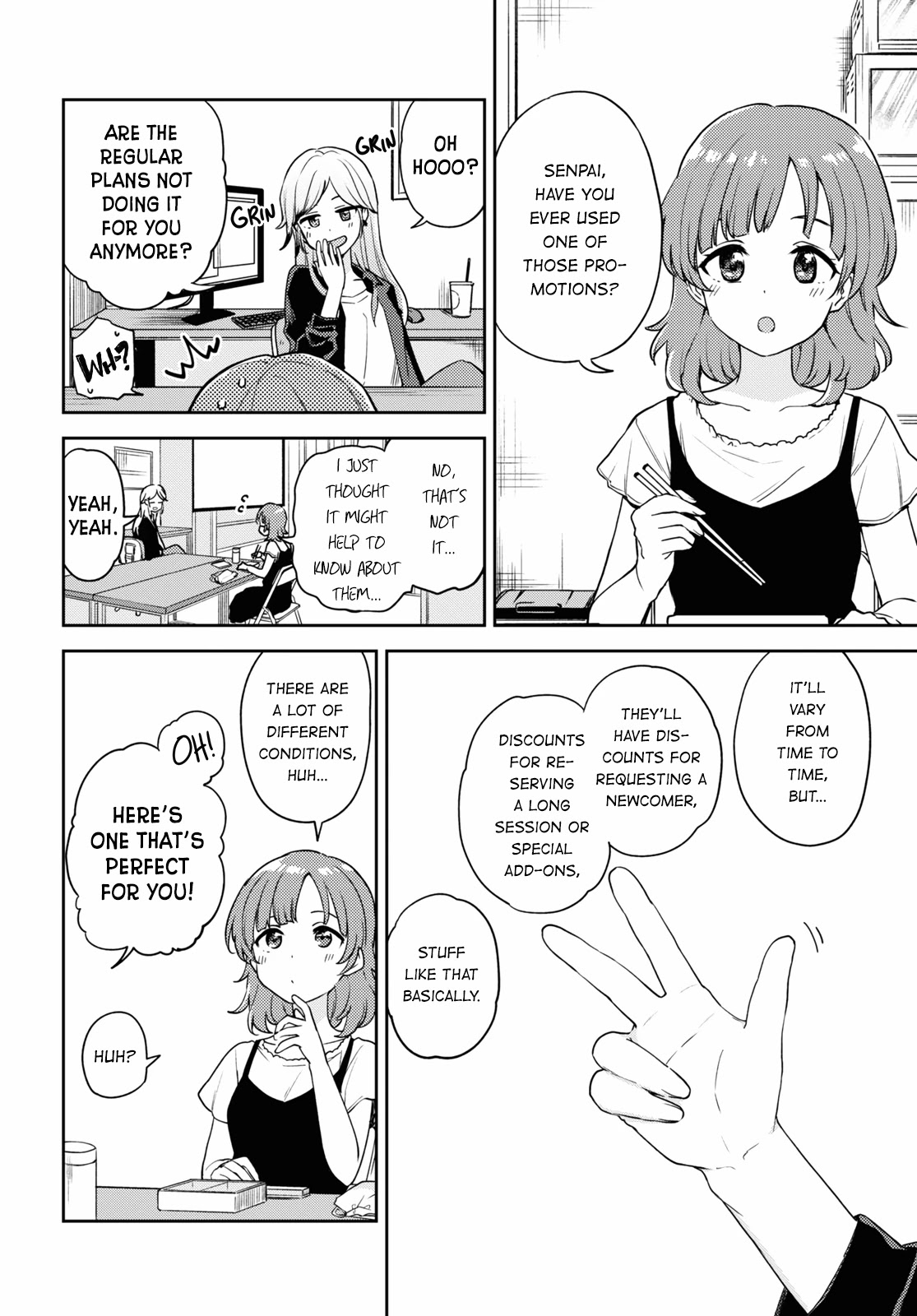 Asumi-chan Is Interested in Lesbian Brothels! Chapter 8 - Page 1