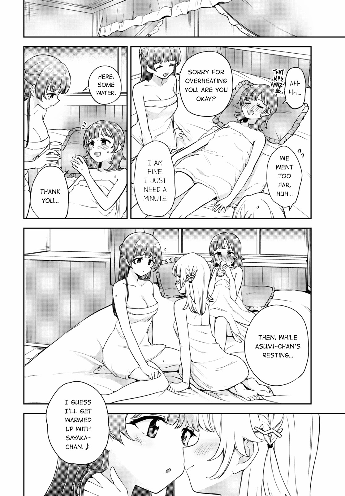 Asumi-chan Is Interested in Lesbian Brothels! Chapter 8 - Page 15