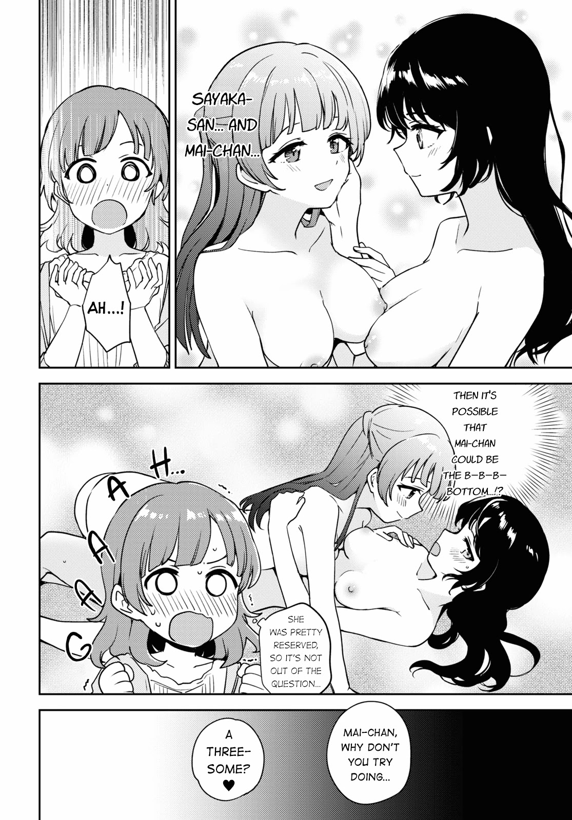 Asumi-chan Is Interested in Lesbian Brothels! Chapter 8 - Page 33