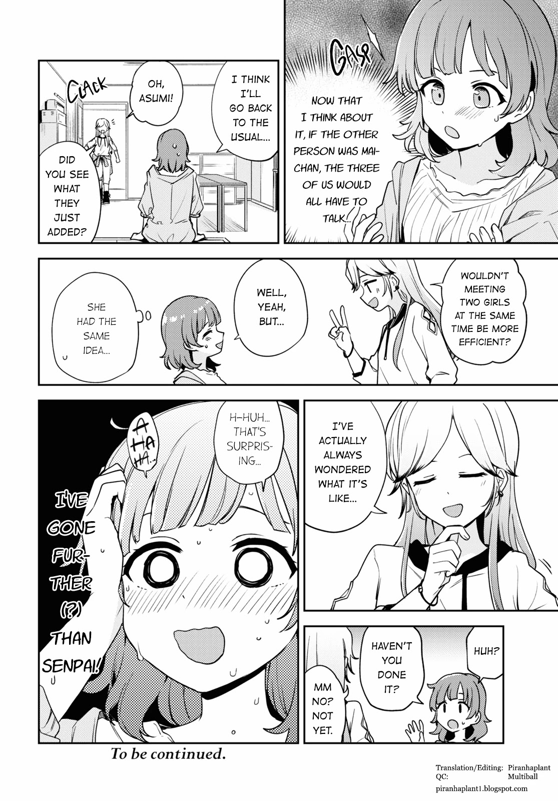 Asumi-chan Is Interested in Lesbian Brothels! Chapter 8 - Page 35