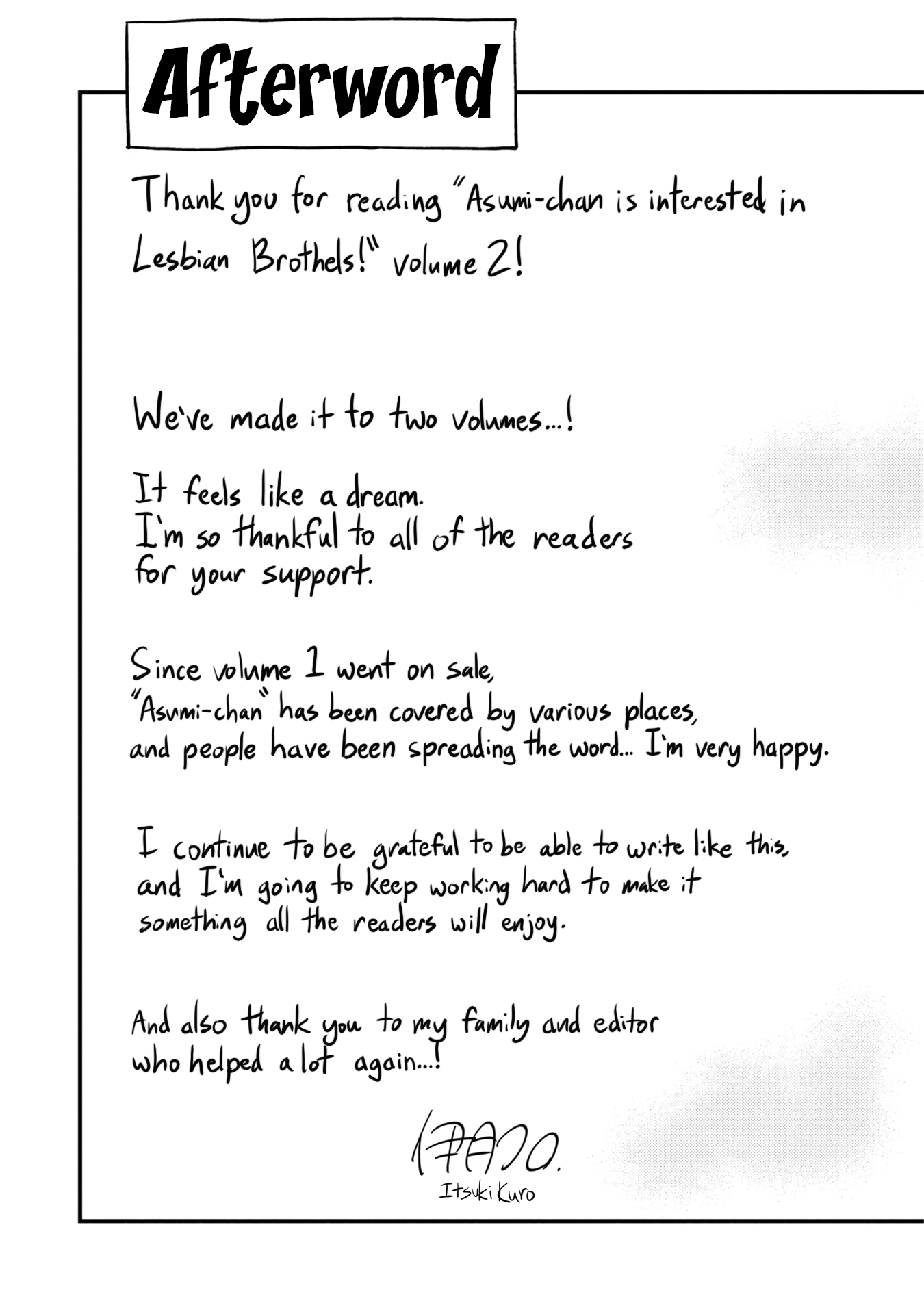 Asumi-chan Is Interested in Lesbian Brothels! Chapter 9.1 - Page 15