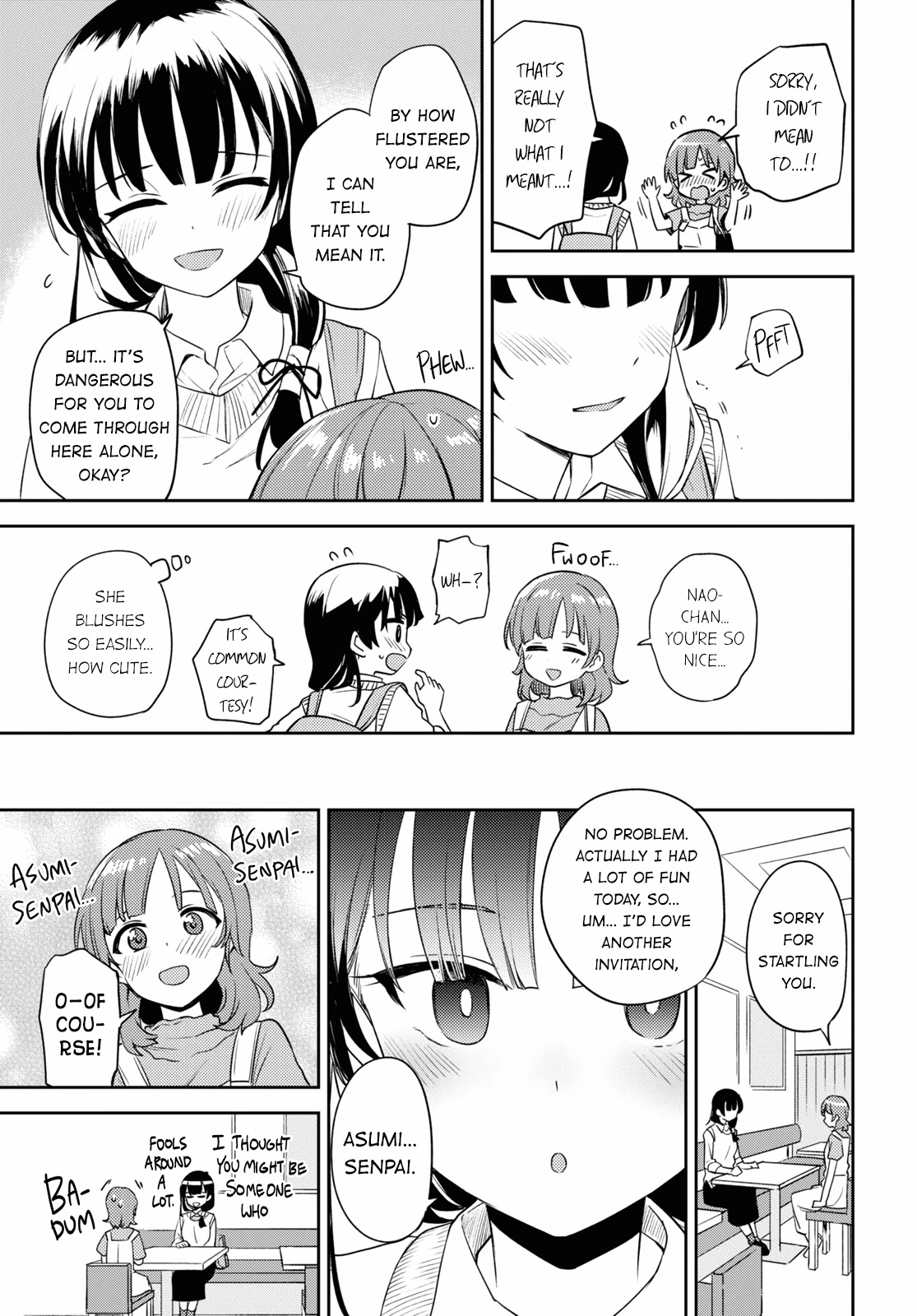 Asumi-chan Is Interested in Lesbian Brothels! Chapter 9 - Page 14