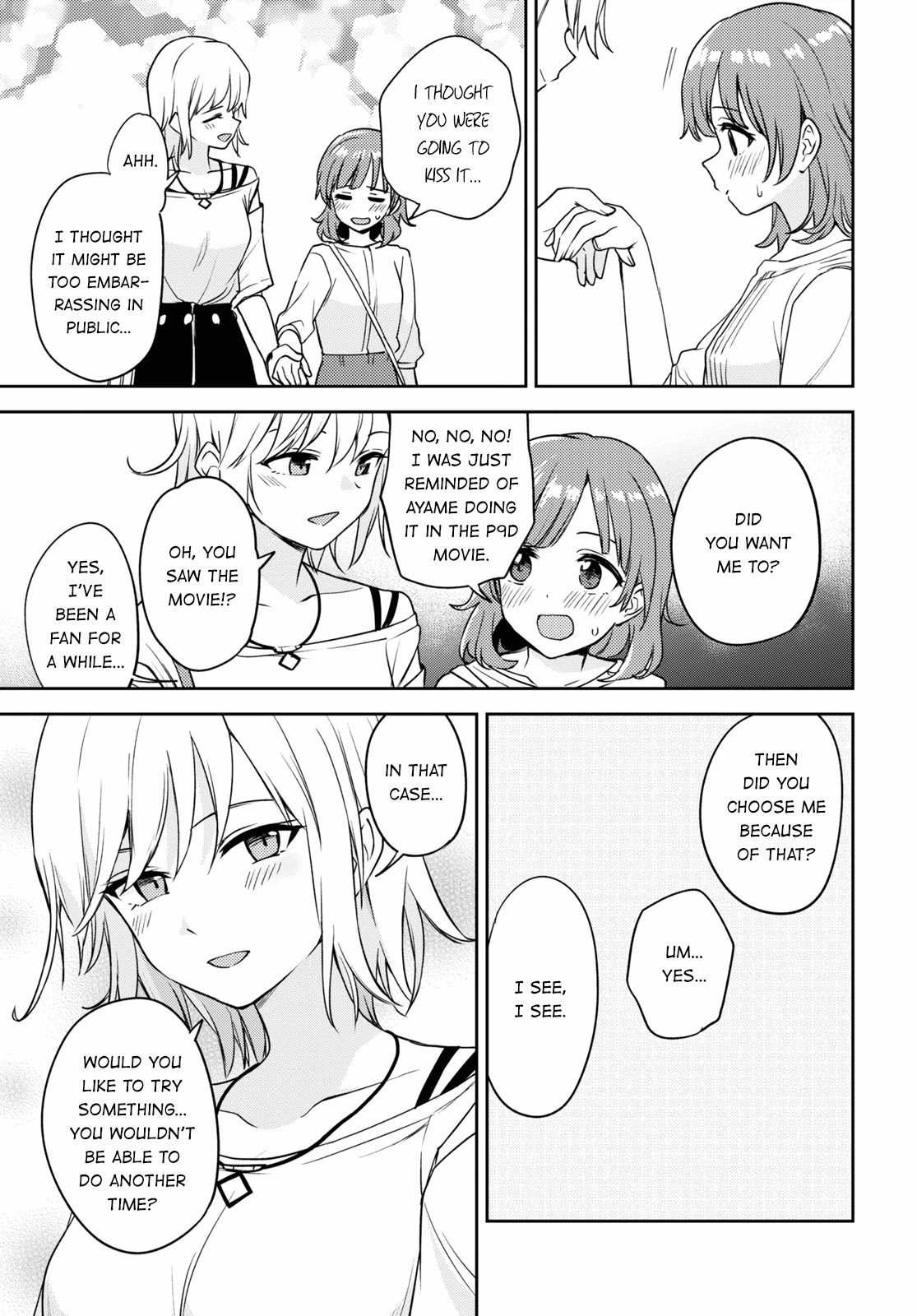 Asumi-chan Is Interested in Lesbian Brothels! Chapter 9 - Page 18