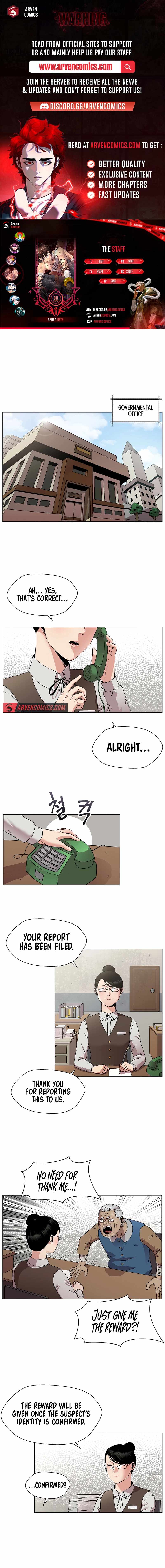 Asura Gate Chapter 8 - Page 1