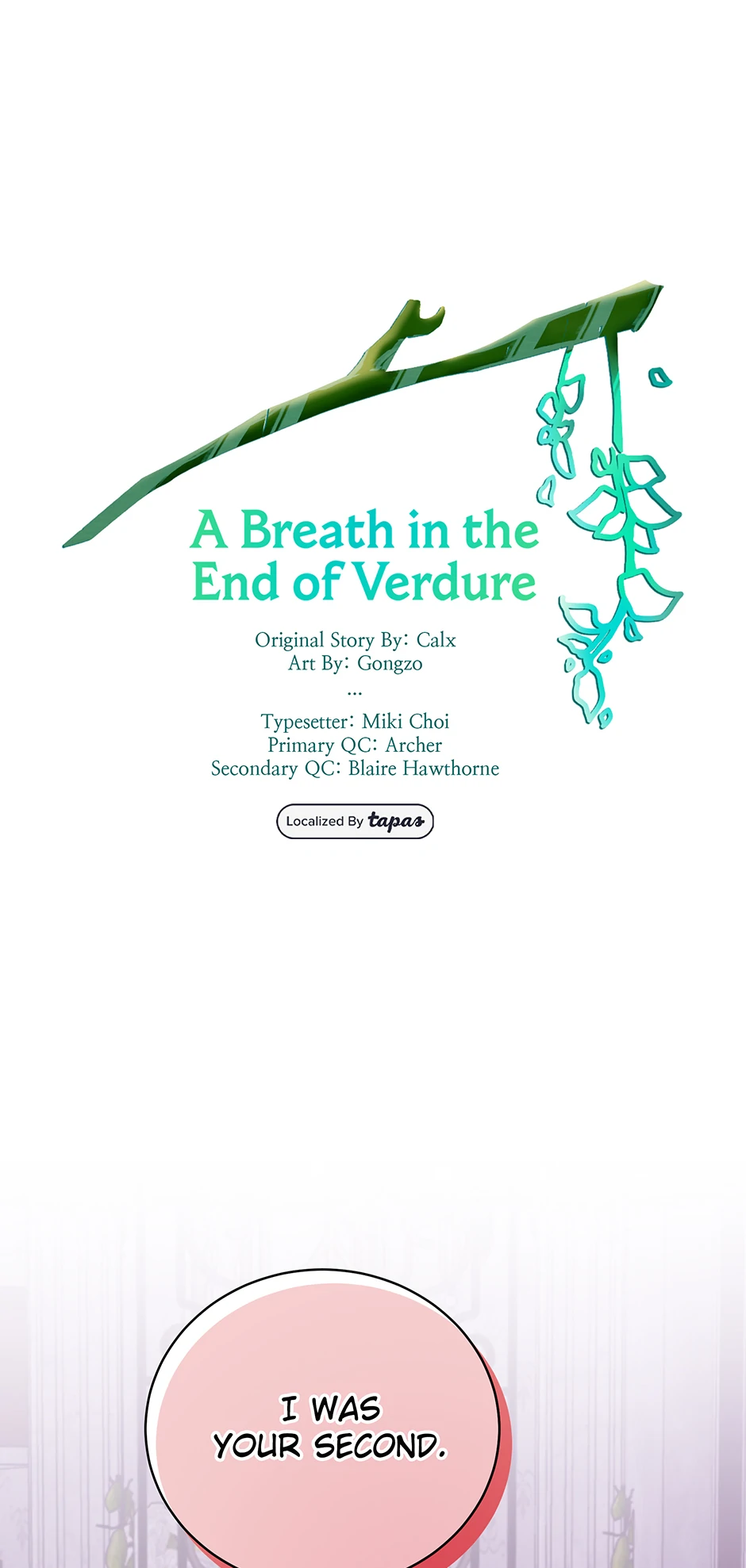 At the End of the Hidden Greenery Chapter 24 - Page 0