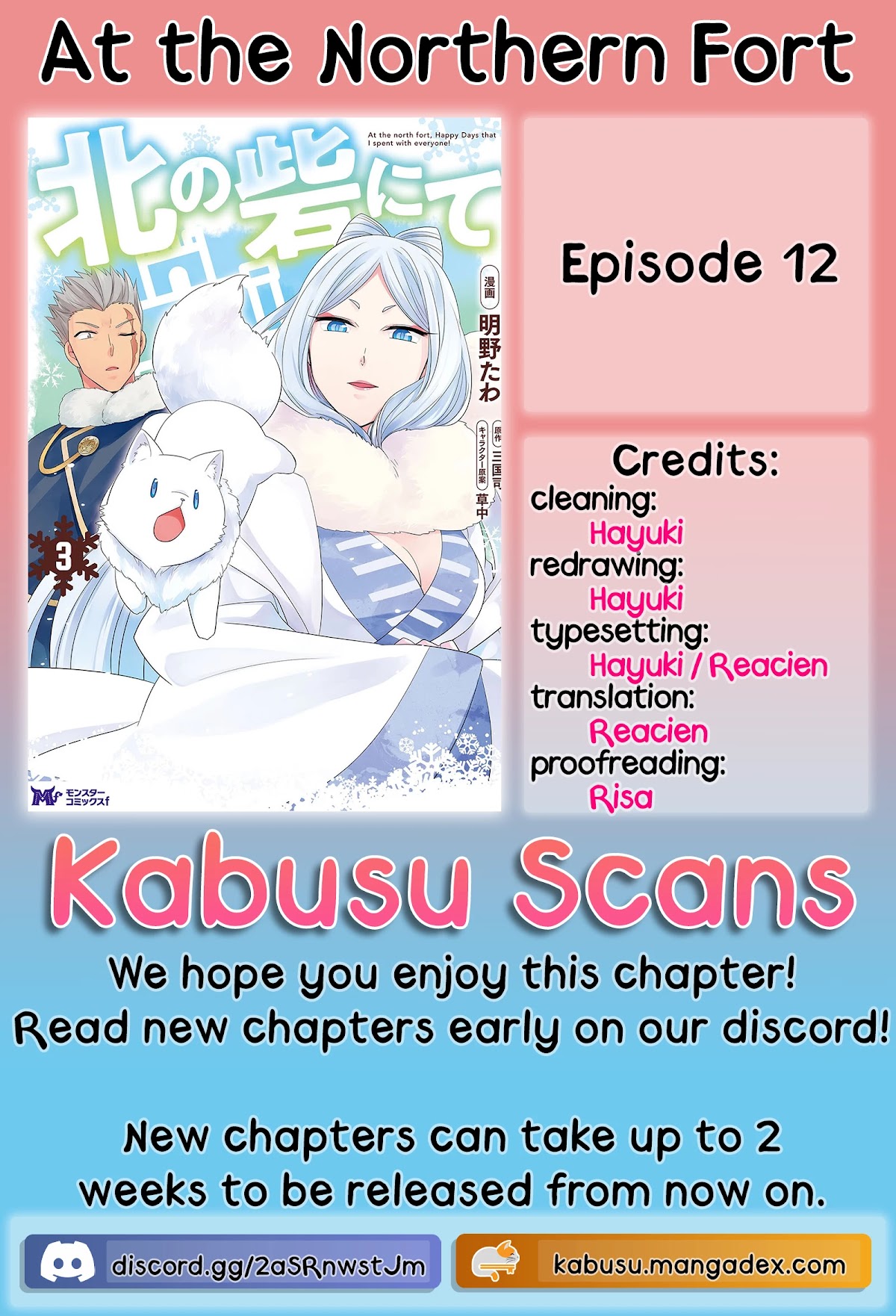 At the North Fort, Happy Days That I Spend With Everyone! Chapter 12 - Page 1