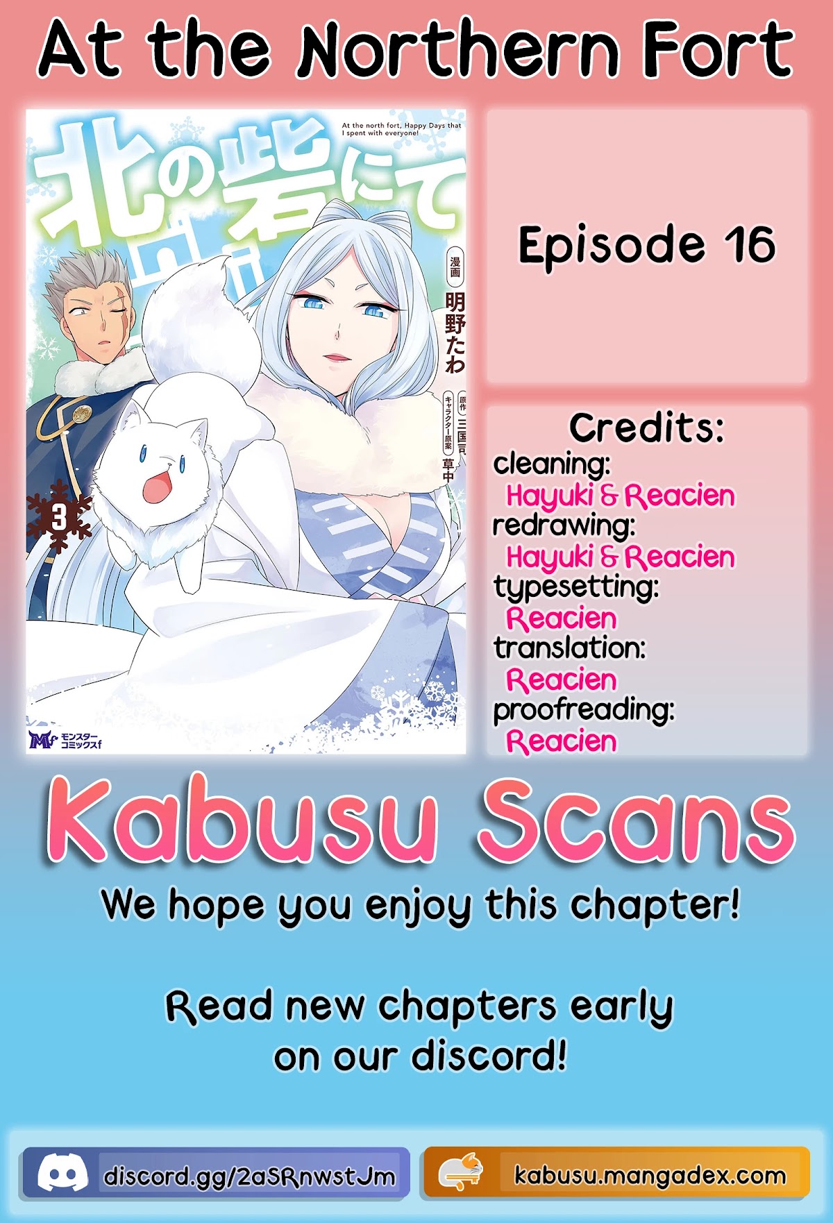 At the North Fort, Happy Days That I Spend With Everyone! Chapter 16 - Page 0