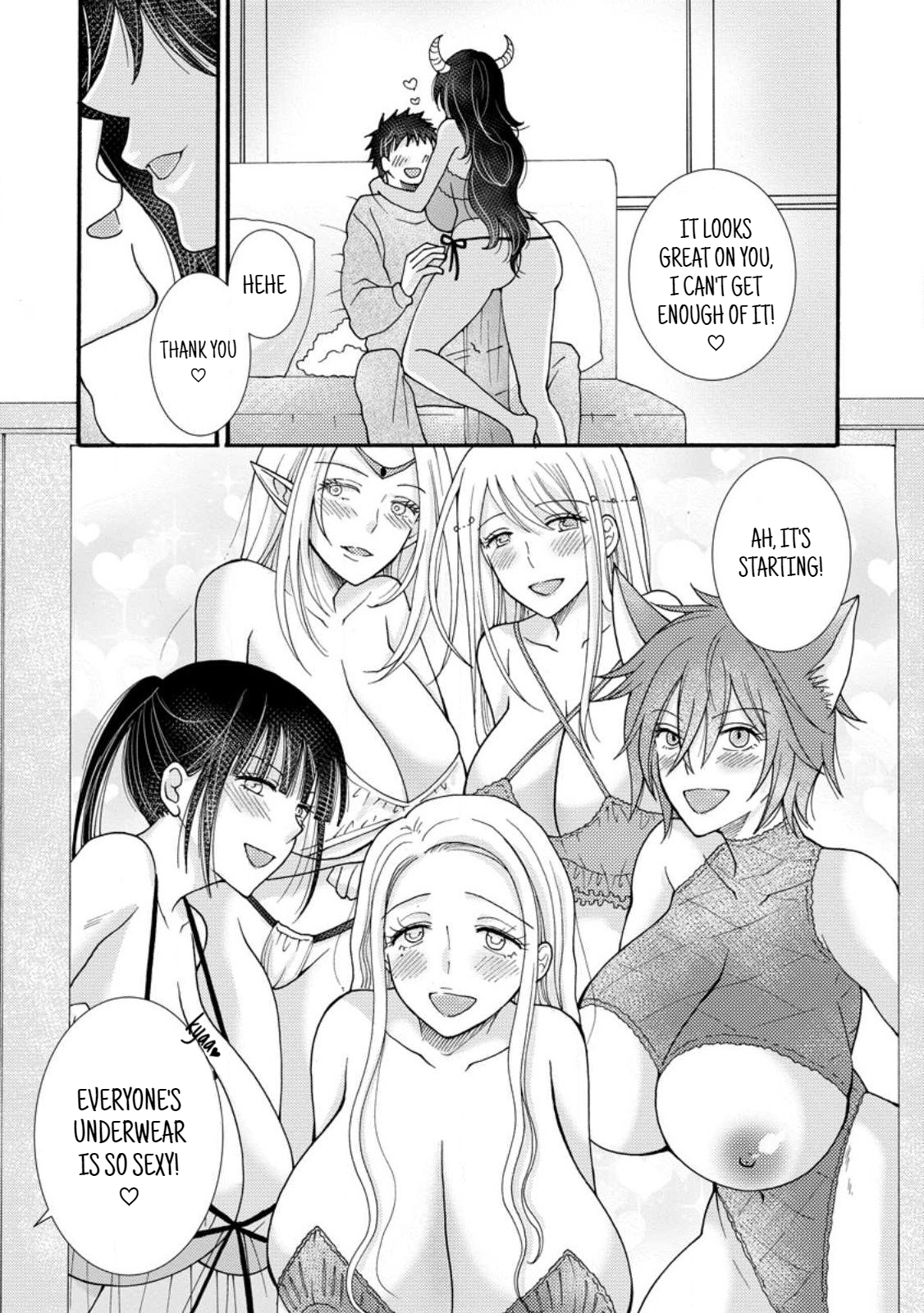 Ataerareta Skill wo Tsukatte Kasei de Isekai Bijotachi to Ichaicha shitai Chapter 18.1 - Page 4
