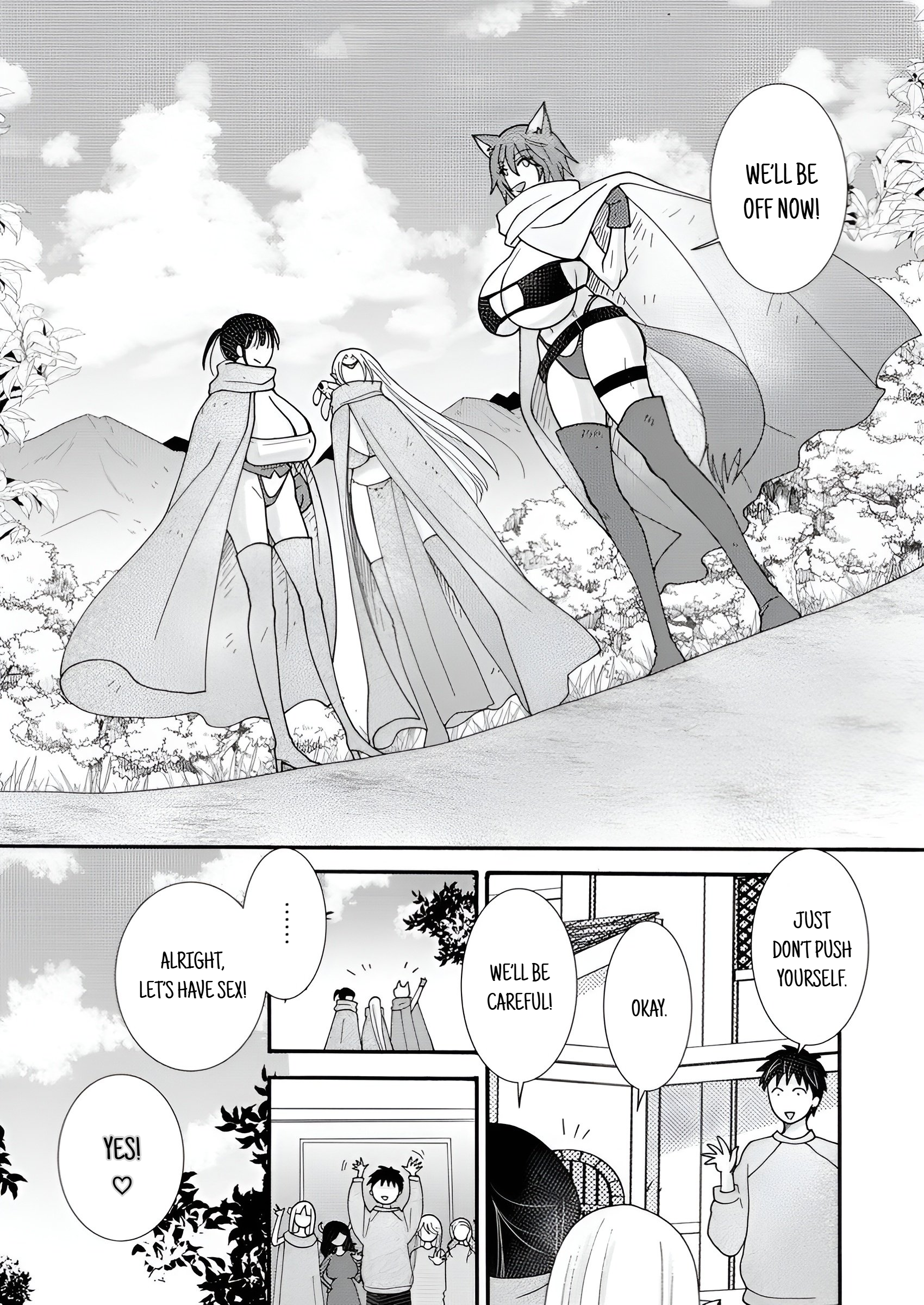 Ataerareta Skill wo Tsukatte Kasei de Isekai Bijotachi to Ichaicha shitai Chapter 23.1 - Page 3