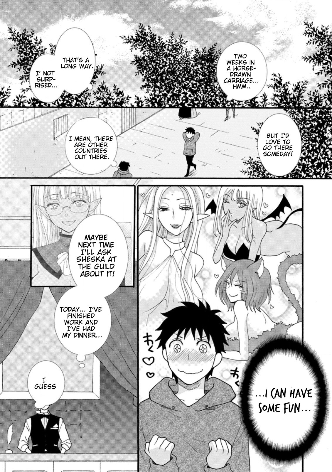 Ataerareta Skill wo Tsukatte Kasei de Isekai Bijotachi to Ichaicha shitai Chapter 4.1 - Page 8