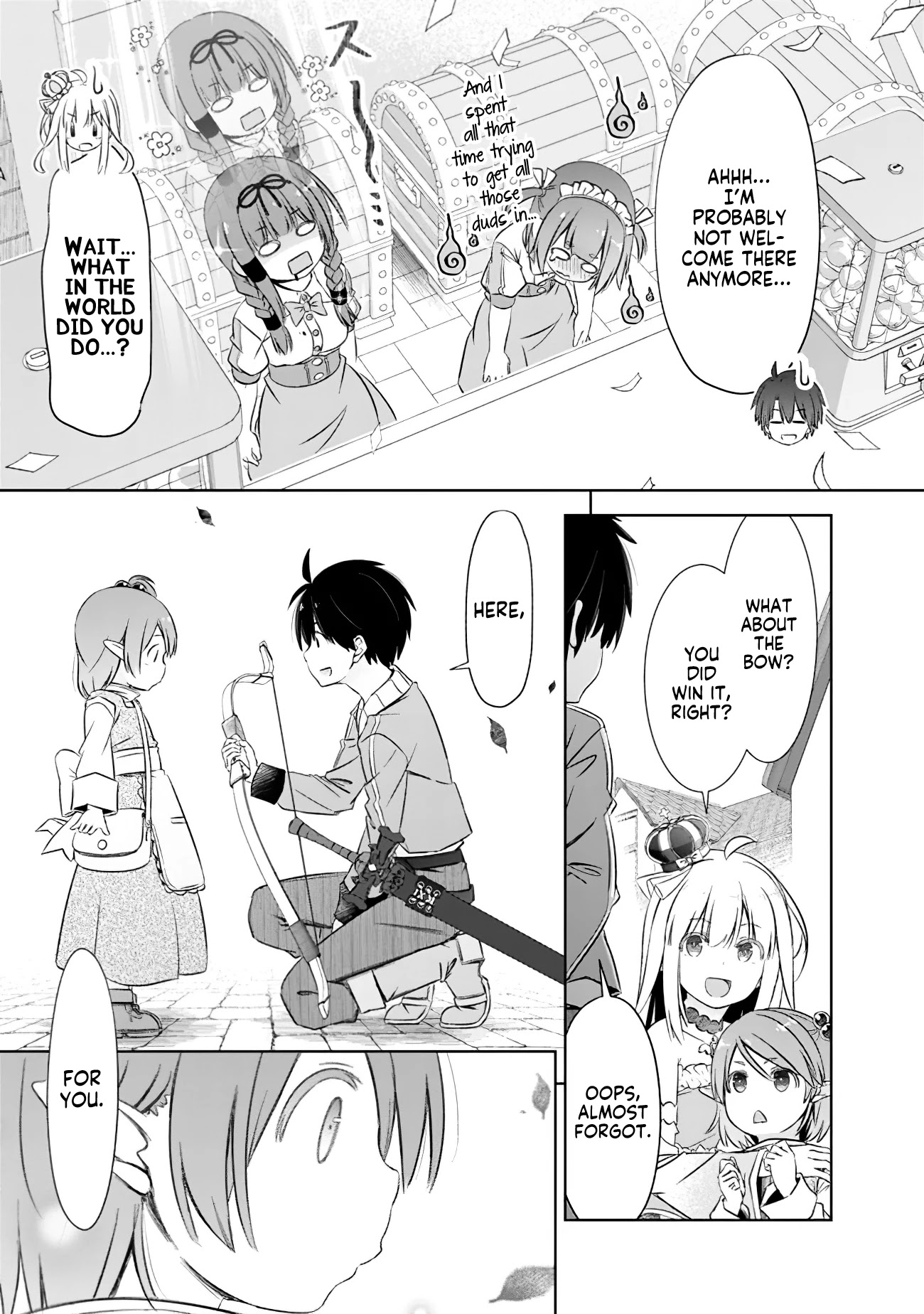 Attouteki Gacha Un De Isekai O Nariagaru! Chapter 10 - Page 12