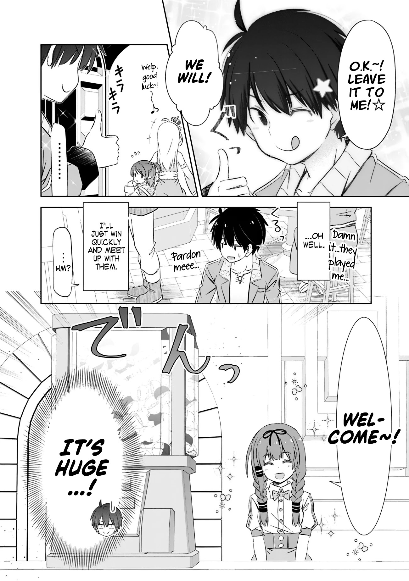 Attouteki Gacha Un De Isekai O Nariagaru! Chapter 10 - Page 7