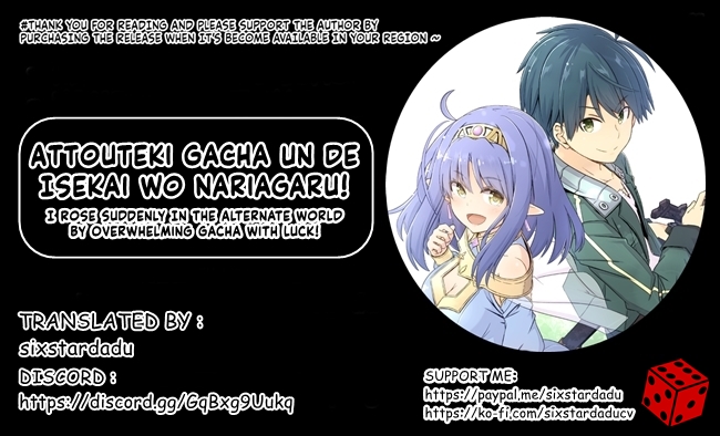 Attouteki Gacha Un De Isekai O Nariagaru! Chapter 28 - Page 15