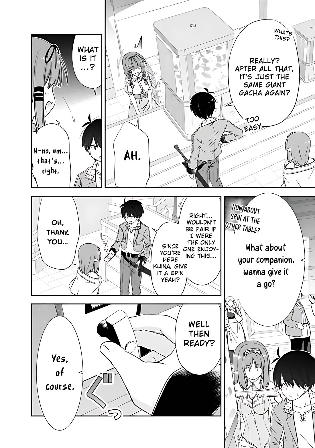 Attouteki Gacha Un De Isekai O Nariagaru! Chapter 41 - Page 4